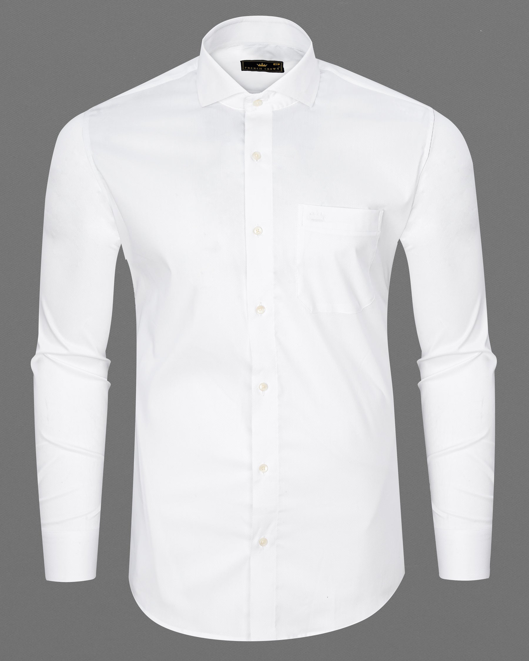 Bright White Dobby Textured Premium Giza Cotton Shirt  7470-CA-38, 7470-CA-H-38, 7470-CA-39, 7470-CA-H-39, 7470-CA-40, 7470-CA-H-40, 7470-CA-42, 7470-CA-H-42, 7470-CA-44, 7470-CA-H-44, 7470-CA-46, 7470-CA-H-46, 7470-CA-48, 7470-CA-H-48, 7470-CA-50, 7470-CA-H-50, 7470-CA-52, 7470-CA-H-52