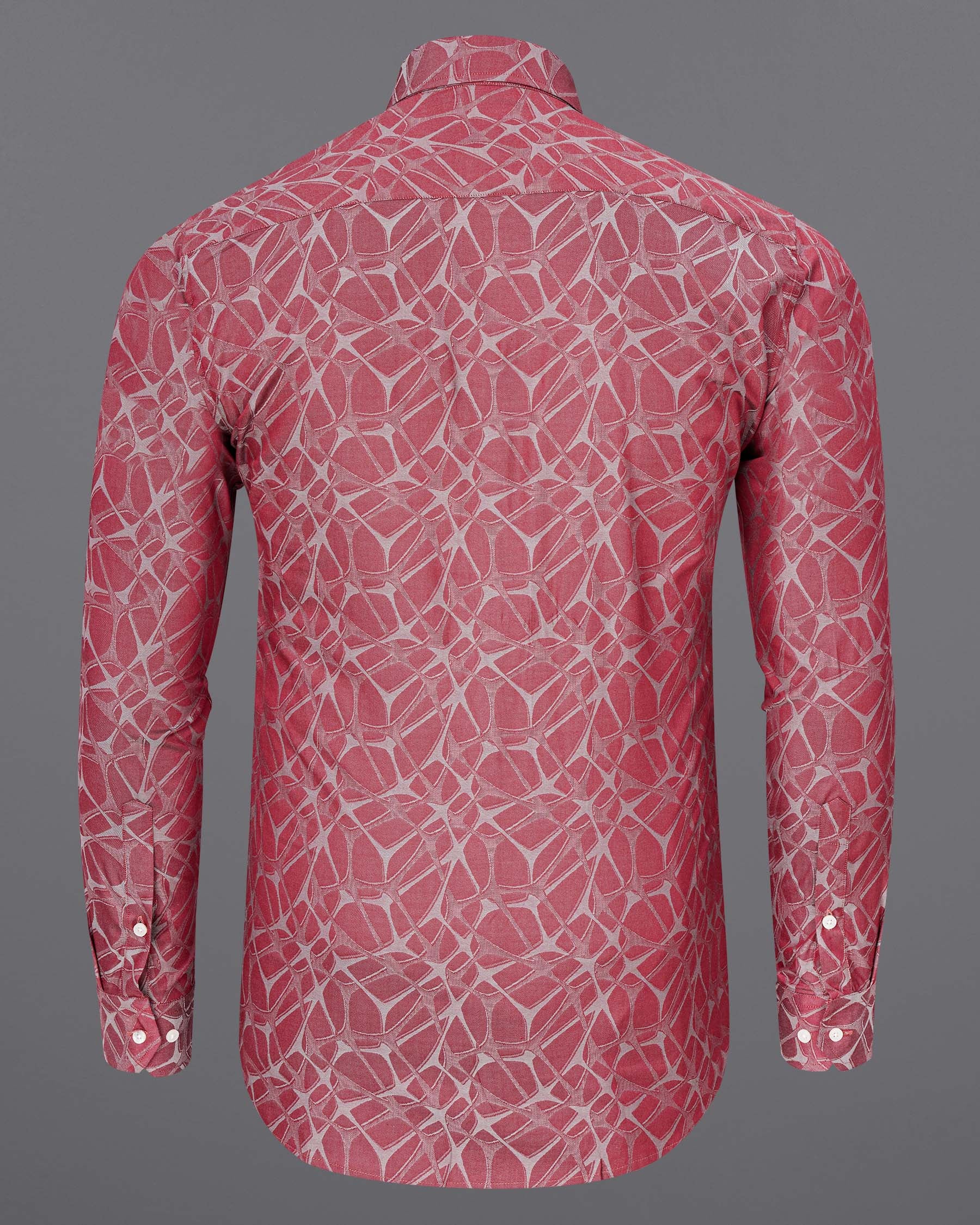 Coral Tree Red Web Jacquard Textured Premium Giza Cotton Shirt 7478-CA-38, 7478-CA-H-38, 7478-CA-39, 7478-CA-H-39, 7478-CA-40, 7478-CA-H-40, 7478-CA-42, 7478-CA-H-42, 7478-CA-44, 7478-CA-H-44, 7478-CA-46, 7478-CA-H-46, 7478-CA-48, 7478-CA-H-48, 7478-CA-50, 7478-CA-H-50, 7478-CA-52, 7478-CA-H-52