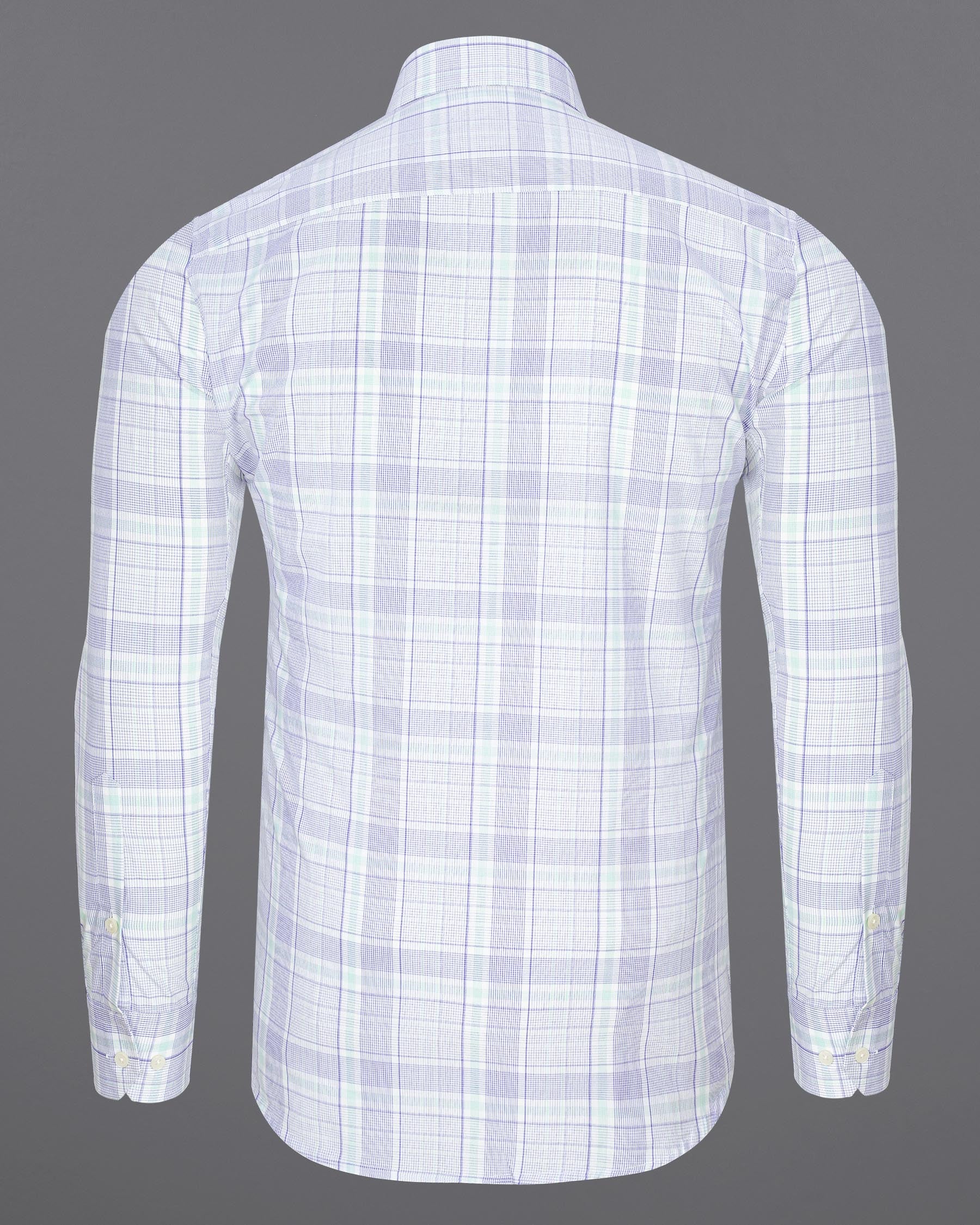 Moody Blue with White Plaid Premium Cotton Shirt 7483-CA-38, 7483-CA-H-38, 7483-CA-39, 7483-CA-H-39, 7483-CA-40, 7483-CA-H-40, 7483-CA-42, 7483-CA-H-42, 7483-CA-44, 7483-CA-H-44, 7483-CA-46, 7483-CA-H-46, 7483-CA-48, 7483-CA-H-48, 7483-CA-50, 7483-CA-H-50, 7483-CA-52, 7483-CA-H-52