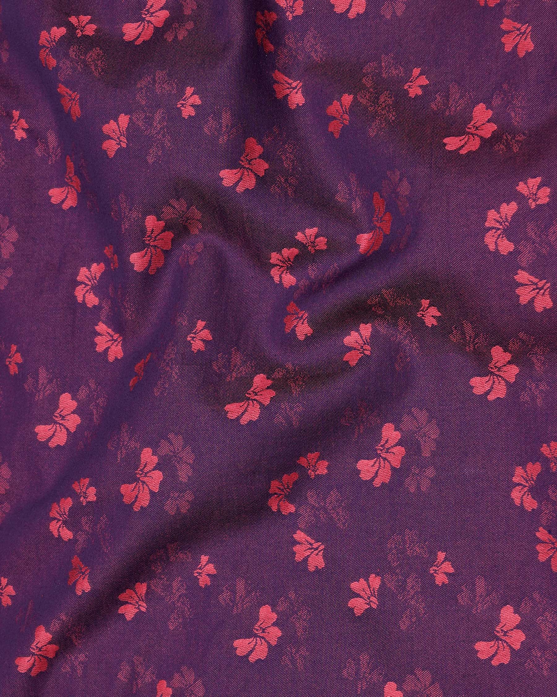 Eggplant Violet Floral Jacquard Textured Premium Giza Cotton Shirt 7493-CA-38, 7493-CA-H-38, 7493-CA-39, 7493-CA-H-39, 7493-CA-40, 7493-CA-H-40, 7493-CA-42, 7493-CA-H-42, 7493-CA-44, 7493-CA-H-44, 7493-CA-46, 7493-CA-H-46, 7493-CA-48, 7493-CA-H-48, 7493-CA-50, 7493-CA-H-50, 7493-CA-52, 7493-CA-H-52