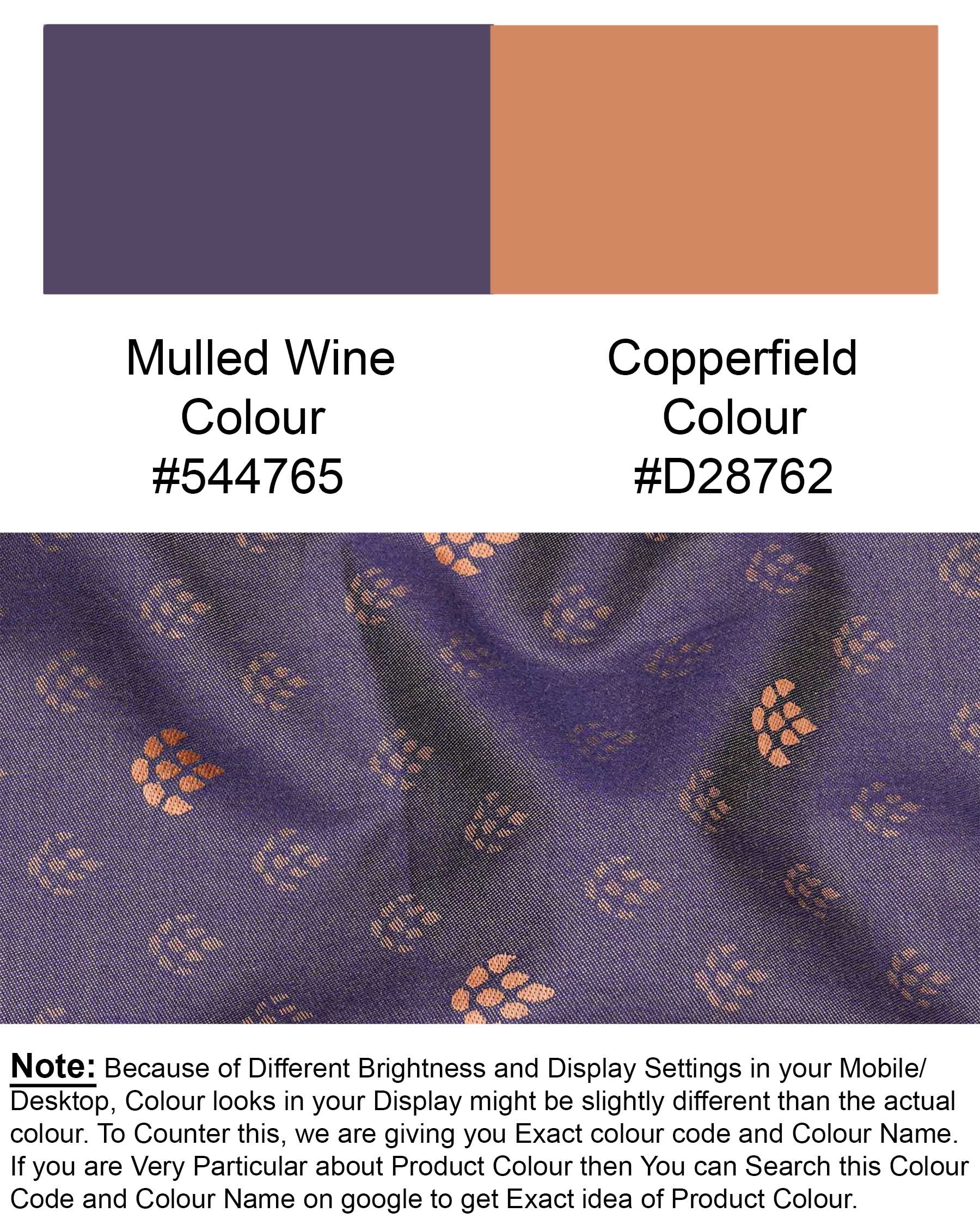 Mulled Wine Violet Paw Jacquard Textured Premium Giza Cotton Shirt 7506-BLE-38, 7506-BLE-H-38, 7506-BLE-39, 7506-BLE-H-39, 7506-BLE-40, 7506-BLE-H-40, 7506-BLE-42, 7506-BLE-H-42, 7506-BLE-44, 7506-BLE-H-44, 7506-BLE-46, 7506-BLE-H-46, 7506-BLE-48, 7506-BLE-H-48, 7506-BLE-50, 7506-BLE-H-50, 7506-BLE-52, 7506-BLE-H-52
