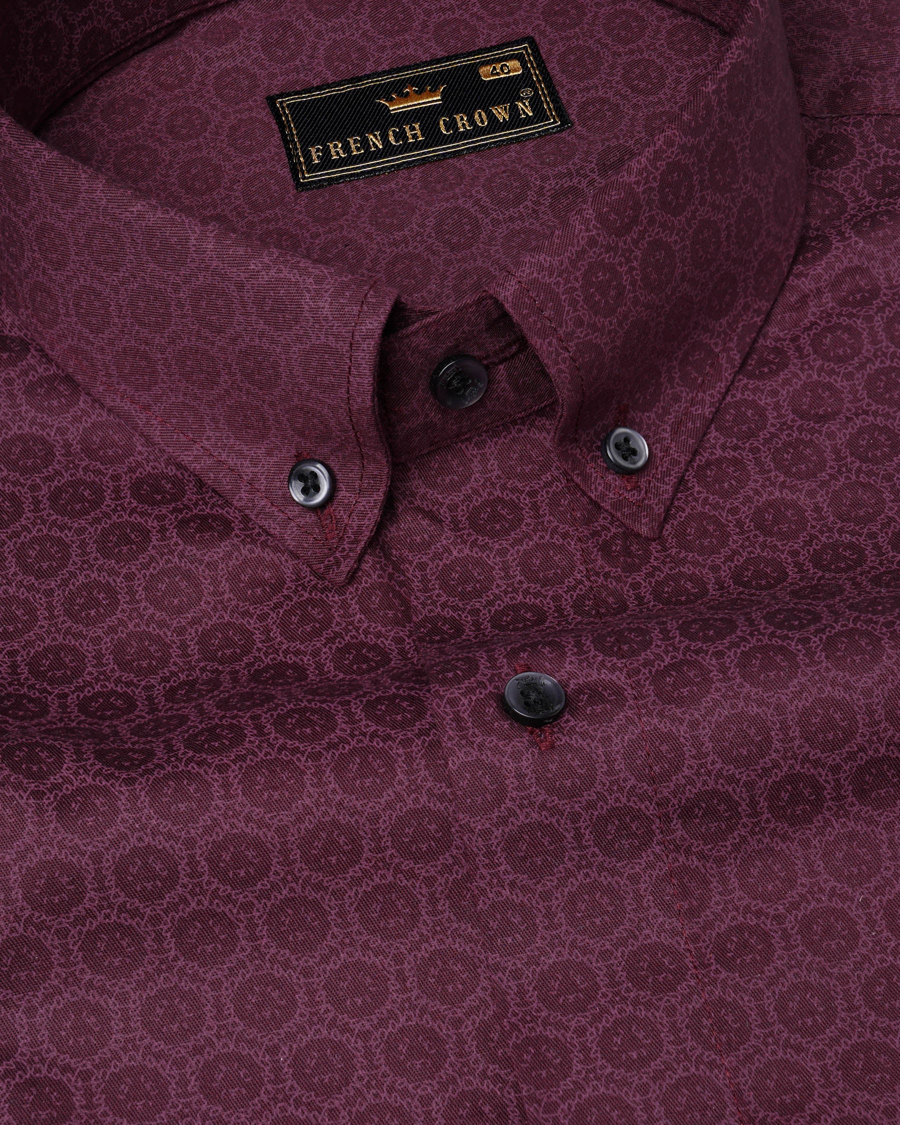 Castro Marron and Camelot Light Maroon Printed Premium Cotton Shirt 7551-BD-BLK-38,7551-BD-BLK-38,7551-BD-BLK-39,7551-BD-BLK-39,7551-BD-BLK-40,7551-BD-BLK-40,7551-BD-BLK-42,7551-BD-BLK-42,7551-BD-BLK-44,7551-BD-BLK-44,7551-BD-BLK-46,7551-BD-BLK-46,7551-BD-BLK-48,7551-BD-BLK-48,7551-BD-BLK-50,7551-BD-BLK-50,7551-BD-BLK-52,7551-BD-BLK-52