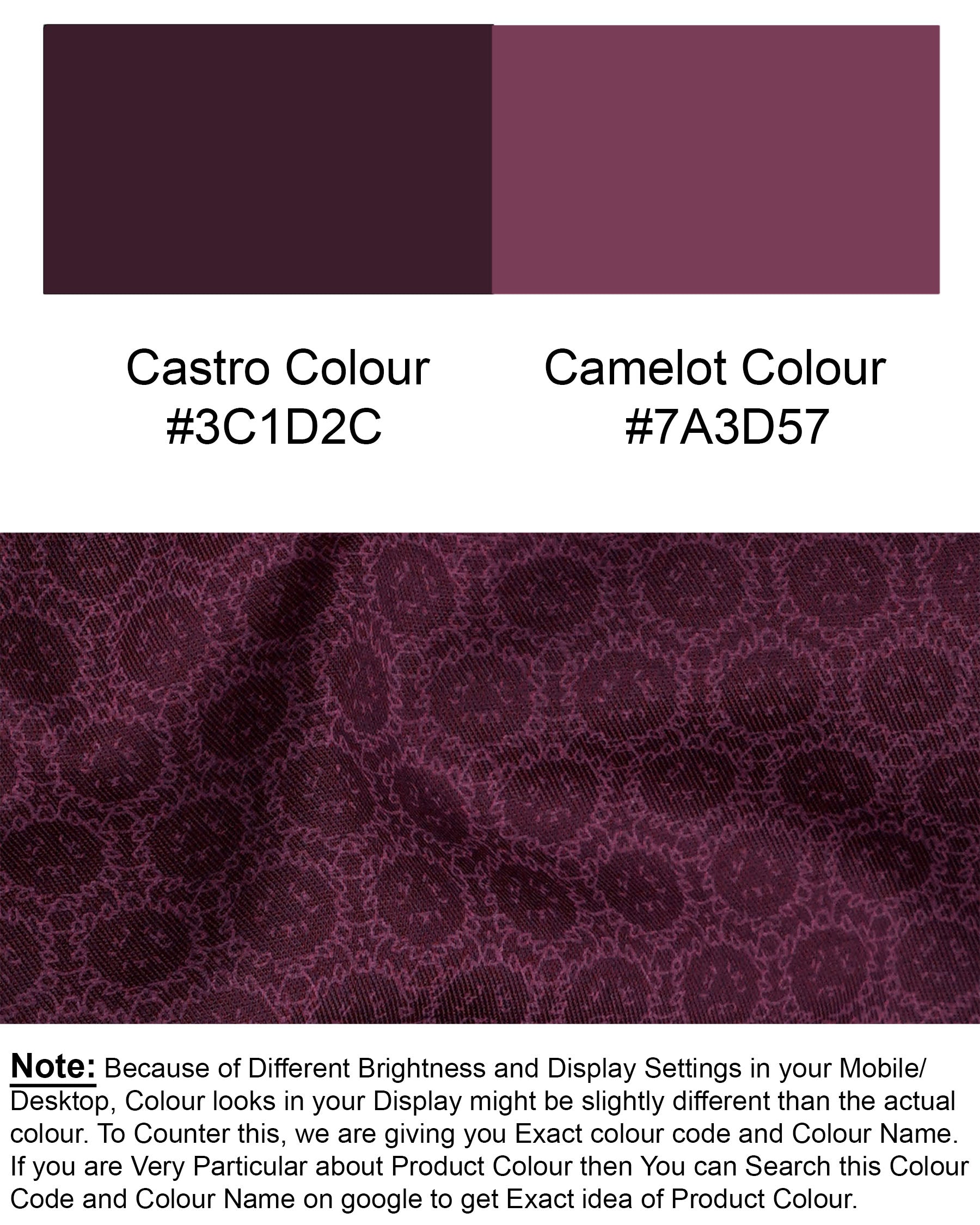 Castro Marron and Camelot Light Maroon Printed Premium Cotton Shirt 7551-BD-BLK-38,7551-BD-BLK-38,7551-BD-BLK-39,7551-BD-BLK-39,7551-BD-BLK-40,7551-BD-BLK-40,7551-BD-BLK-42,7551-BD-BLK-42,7551-BD-BLK-44,7551-BD-BLK-44,7551-BD-BLK-46,7551-BD-BLK-46,7551-BD-BLK-48,7551-BD-BLK-48,7551-BD-BLK-50,7551-BD-BLK-50,7551-BD-BLK-52,7551-BD-BLK-52