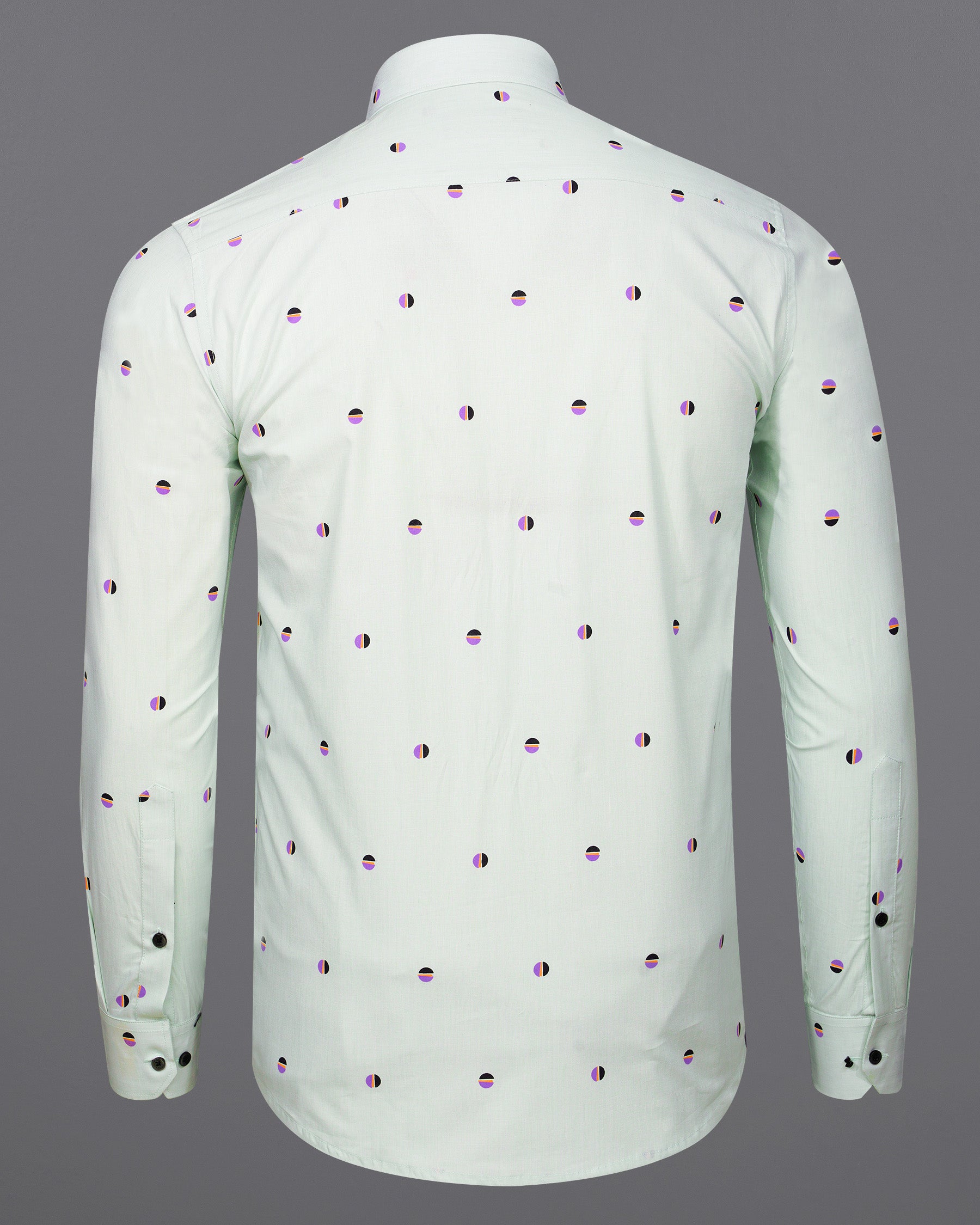 Polar Green and Amethyst Violet Circle Printed Premium Cotton Shirt 7561-BLK-38,7561-BLK-38,7561-BLK-39,7561-BLK-39,7561-BLK-40,7561-BLK-40,7561-BLK-42,7561-BLK-42,7561-BLK-44,7561-BLK-44,7561-BLK-46,7561-BLK-46,7561-BLK-48,7561-BLK-48,7561-BLK-50,7561-BLK-50,7561-BLK-52,7561-BLK-52