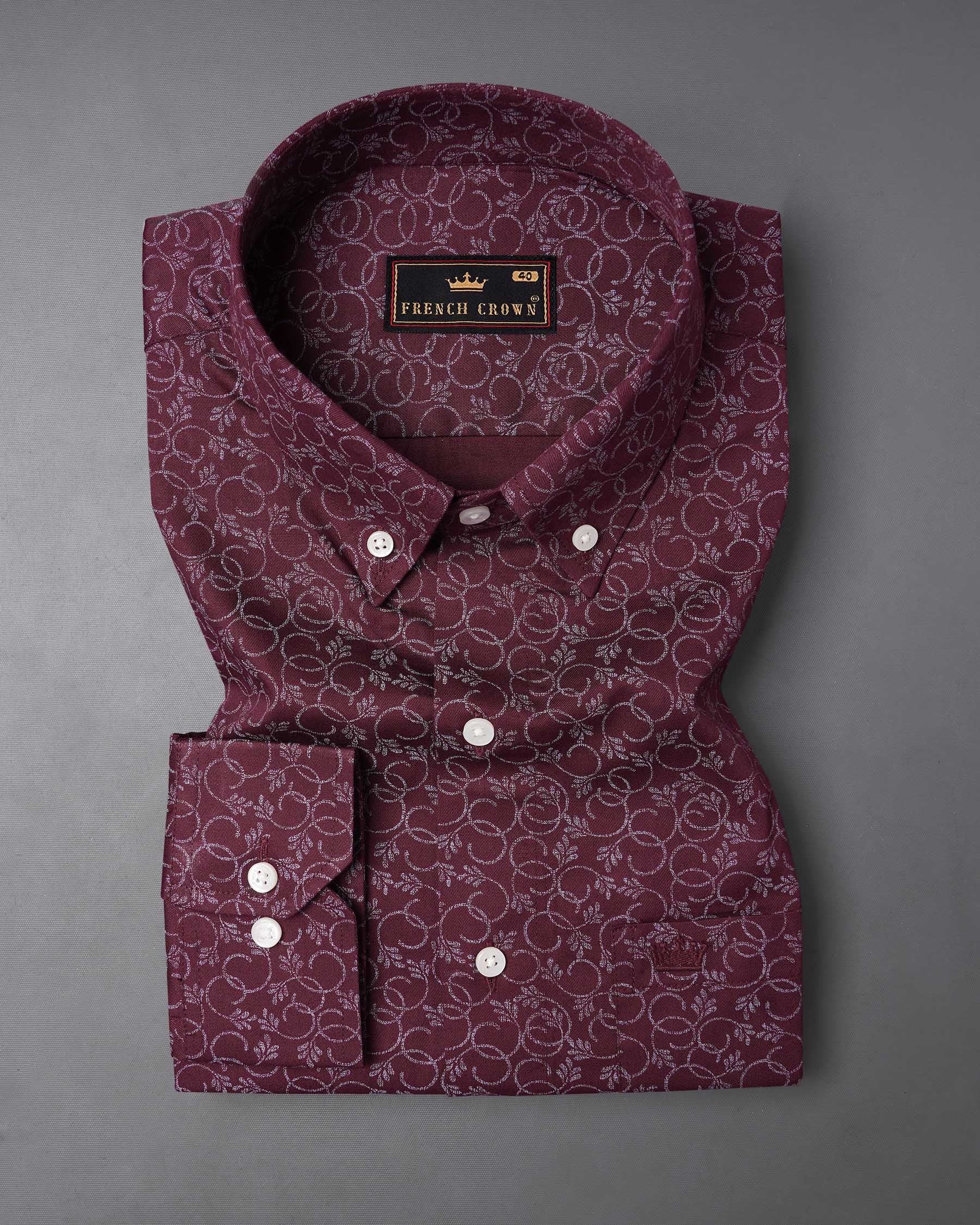 Wine Berry Ditzy Floral Twill Premium Cotton Shirt 7569-BD-38,7569-BD-38,7569-BD-39,7569-BD-39,7569-BD-40,7569-BD-40,7569-BD-42,7569-BD-42,7569-BD-44,7569-BD-44,7569-BD-46,7569-BD-46,7569-BD-48,7569-BD-48,7569-BD-50,7569-BD-50,7569-BD-52,7569-BD-52