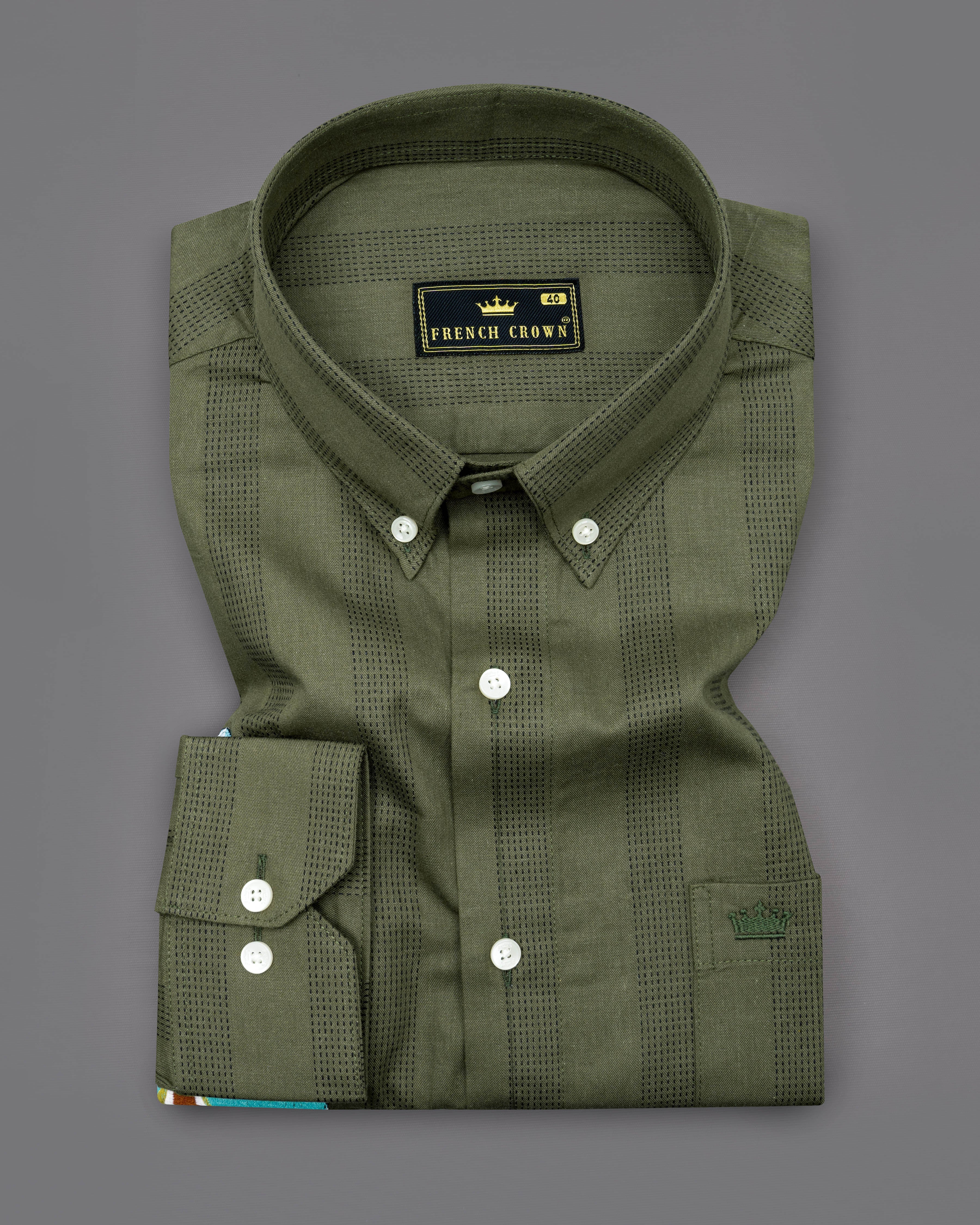 Hemlock Green Embroidered Twill Premium Cotton Designer Shirt 7570-BD-E064-38, 7570-BD-E064-H-38, 7570-BD-E064-39, 7570-BD-E064-H-39, 7570-BD-E064-40, 7570-BD-E064-H-40, 7570-BD-E064-42, 7570-BD-E064-H-42, 7570-BD-E064-44, 7570-BD-E064-H-44, 7570-BD-E064-46, 7570-BD-E064-H-46, 7570-BD-E064-48, 7570-BD-E064-H-48, 7570-BD-E064-50, 7570-BD-E064-H-50, 7570-BD-E064-52, 7570-BD-E064-H-52