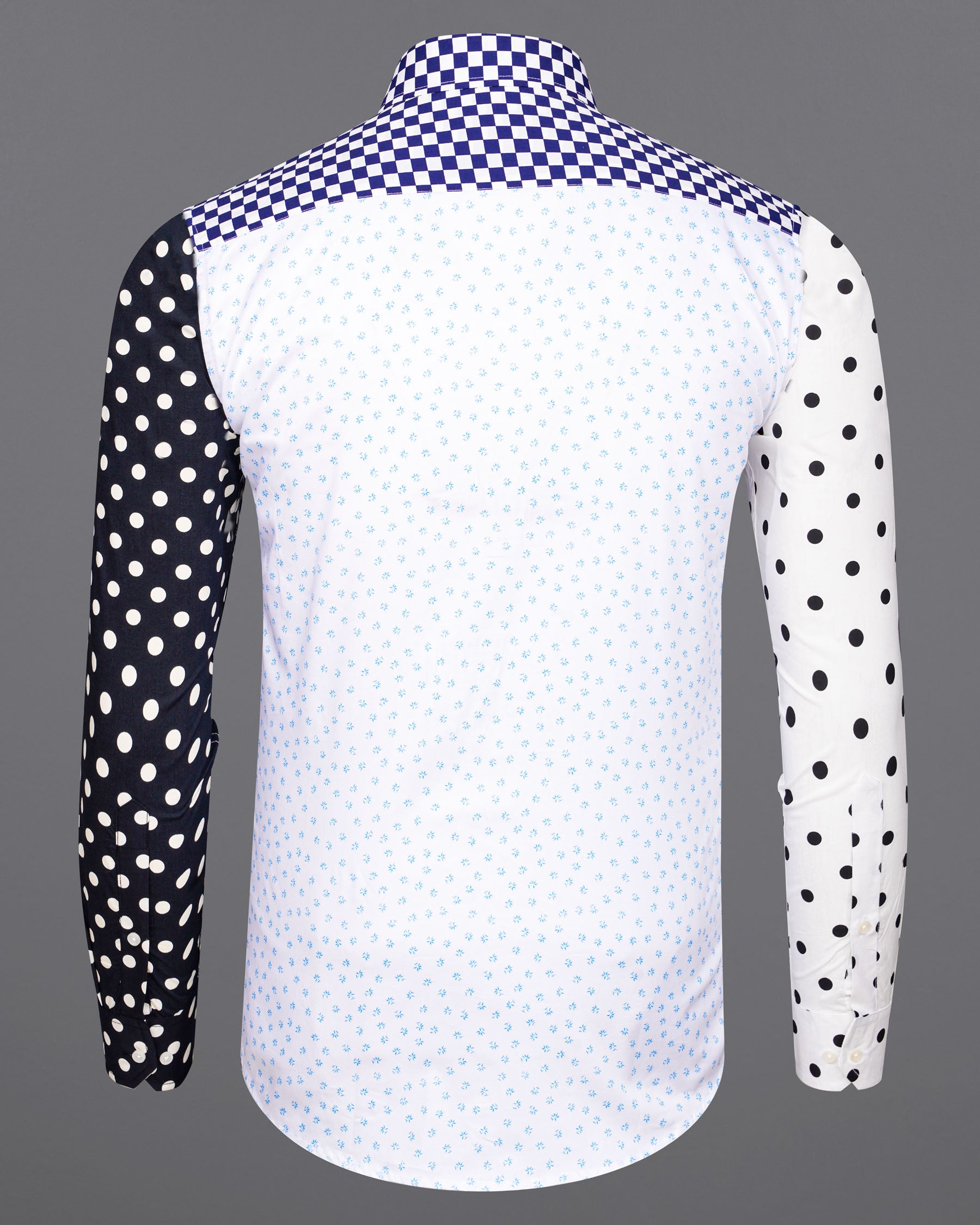 Bright White and Multi Colour Printed Blocking Super Soft Premium Cotton Designer Shirt 7580-38,7580-38,7580-39,7580-39,7580-40,7580-40,7580-42,7580-42,7580-44,7580-44,7580-46,7580-46,7580-48,7580-48,7580-50,7580-50,7580-52,7580-52