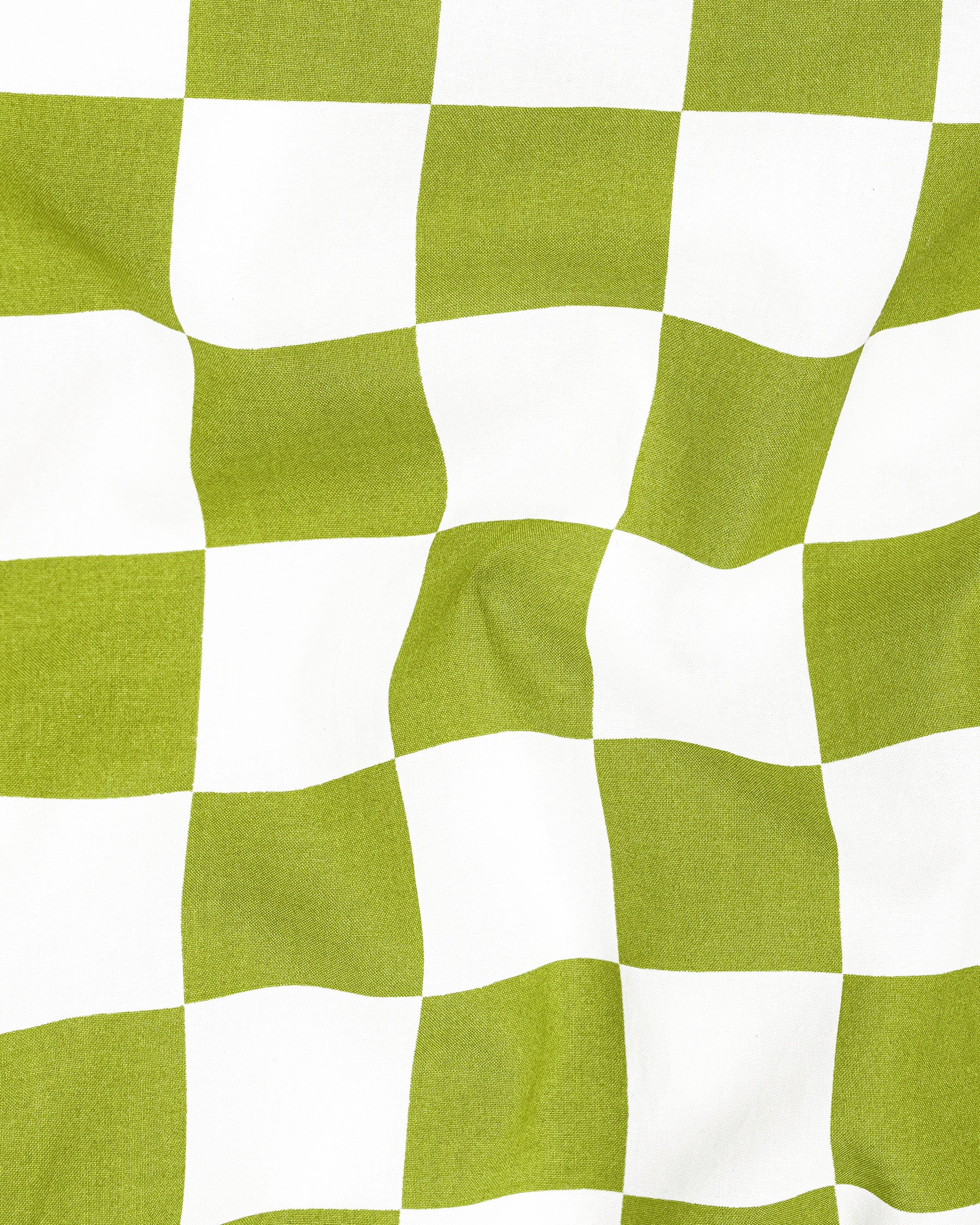 Citron Green and White Checked Premium Cotton Shirt 7581-38,7581-38,7581-39,7581-39,7581-40,7581-40,7581-42,7581-42,7581-44,7581-44,7581-46,7581-46,7581-48,7581-48,7581-50,7581-50,7581-52,7581-52