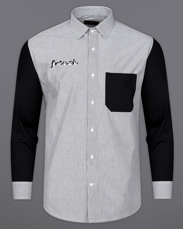 Bright White and Jade Black Premium Cotton Designer Signature Shirt 7595-P291-E075-38, 7595-P291-E075-H-38, 7595-P291-E075-39, 7595-P291-E075-H-39, 7595-P291-E075-40, 7595-P291-E075-H-40, 7595-P291-E075-42, 7595-P291-E075-H-42, 7595-P291-E075-44, 7595-P291-E075-H-44, 7595-P291-E075-46, 7595-P291-E075-H-46, 7595-P291-E075-48, 7595-P291-E075-H-48, 7595-P291-E075-50, 7595-P291-E075-H-50, 7595-P291-E075-52, 7595-P291-E075-H-52