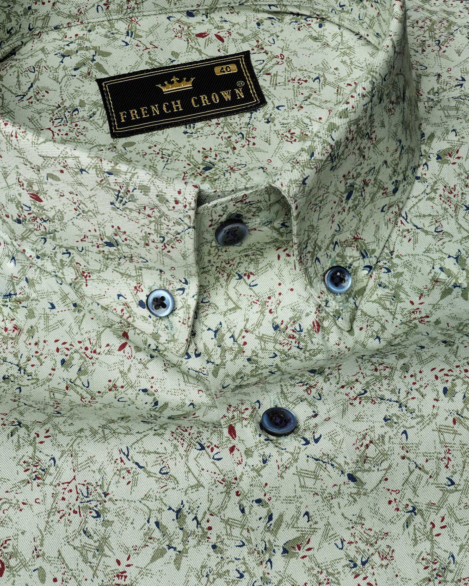 Nickel Green Printed Twill Premium Cotton Shirt 7596-BD-BLE-38,7596-BD-BLE-38,7596-BD-BLE-39,7596-BD-BLE-39,7596-BD-BLE-40,7596-BD-BLE-40,7596-BD-BLE-42,7596-BD-BLE-42,7596-BD-BLE-44,7596-BD-BLE-44,7596-BD-BLE-46,7596-BD-BLE-46,7596-BD-BLE-48,7596-BD-BLE-48,7596-BD-BLE-50,7596-BD-BLE-50,7596-BD-BLE-52,7596-BD-BLE-52