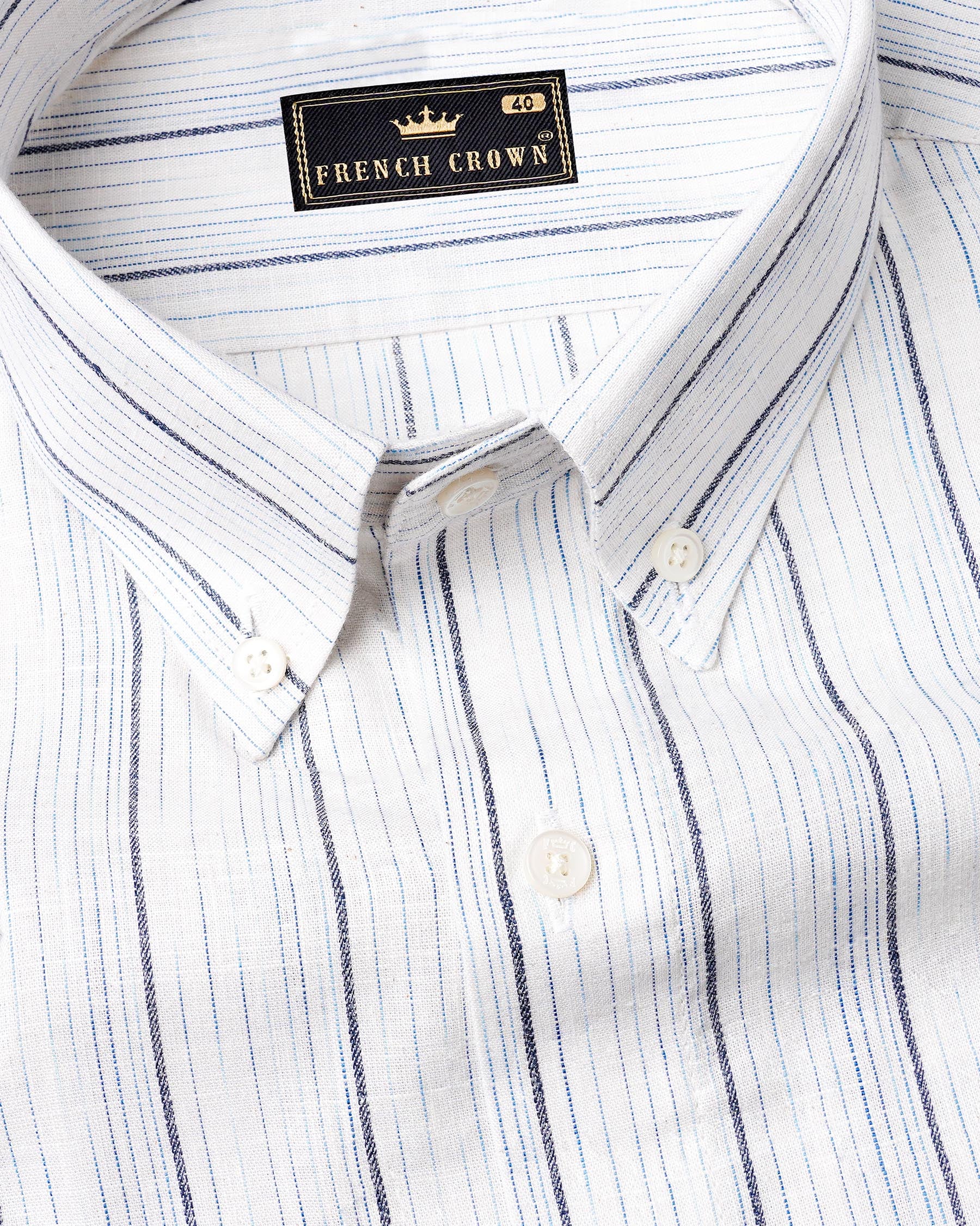 Bright White Striped Premium Tencel Shirt 7621-BD-38,7621-BD-38,7621-BD-39,7621-BD-39,7621-BD-40,7621-BD-40,7621-BD-42,7621-BD-42,7621-BD-44,7621-BD-44,7621-BD-46,7621-BD-46,7621-BD-48,7621-BD-48,7621-BD-50,7621-BD-50,7621-BD-52,7621-BD-52