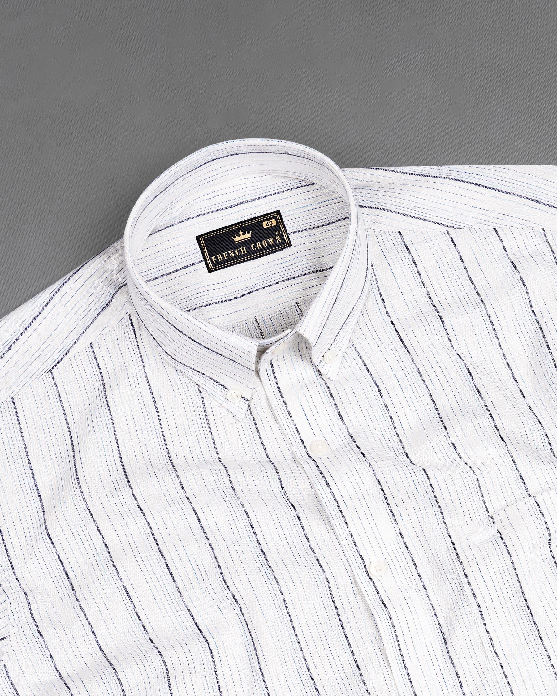 Bright White Striped Premium Tencel Shirt 7621-BD-38,7621-BD-38,7621-BD-39,7621-BD-39,7621-BD-40,7621-BD-40,7621-BD-42,7621-BD-42,7621-BD-44,7621-BD-44,7621-BD-46,7621-BD-46,7621-BD-48,7621-BD-48,7621-BD-50,7621-BD-50,7621-BD-52,7621-BD-52