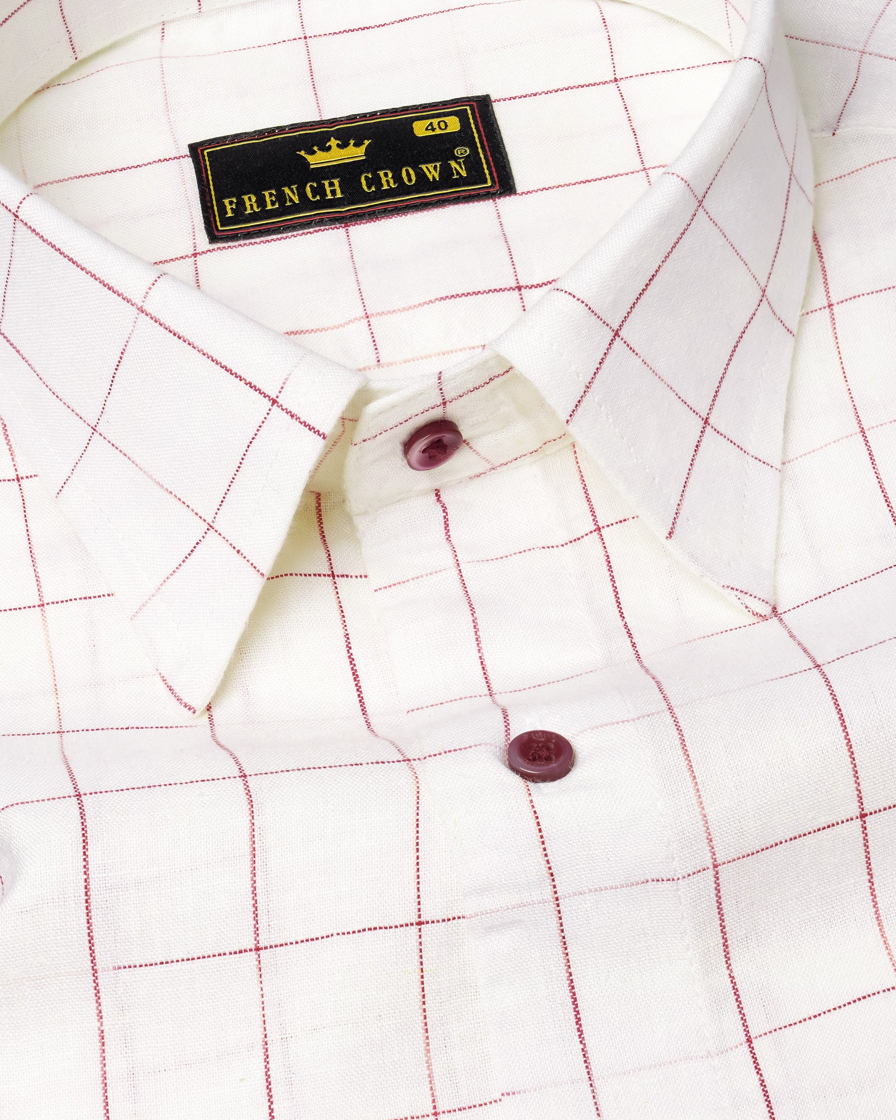 Bright White windowpane Luxurious Linen Shirt 7632-MN-38,7632-MN-38,7632-MN-39,7632-MN-39,7632-MN-40,7632-MN-40,7632-MN-42,7632-MN-42,7632-MN-44,7632-MN-44,7632-MN-46,7632-MN-46,7632-MN-48,7632-MN-48,7632-MN-50,7632-MN-50,7632-MN-52,7632-MN-52