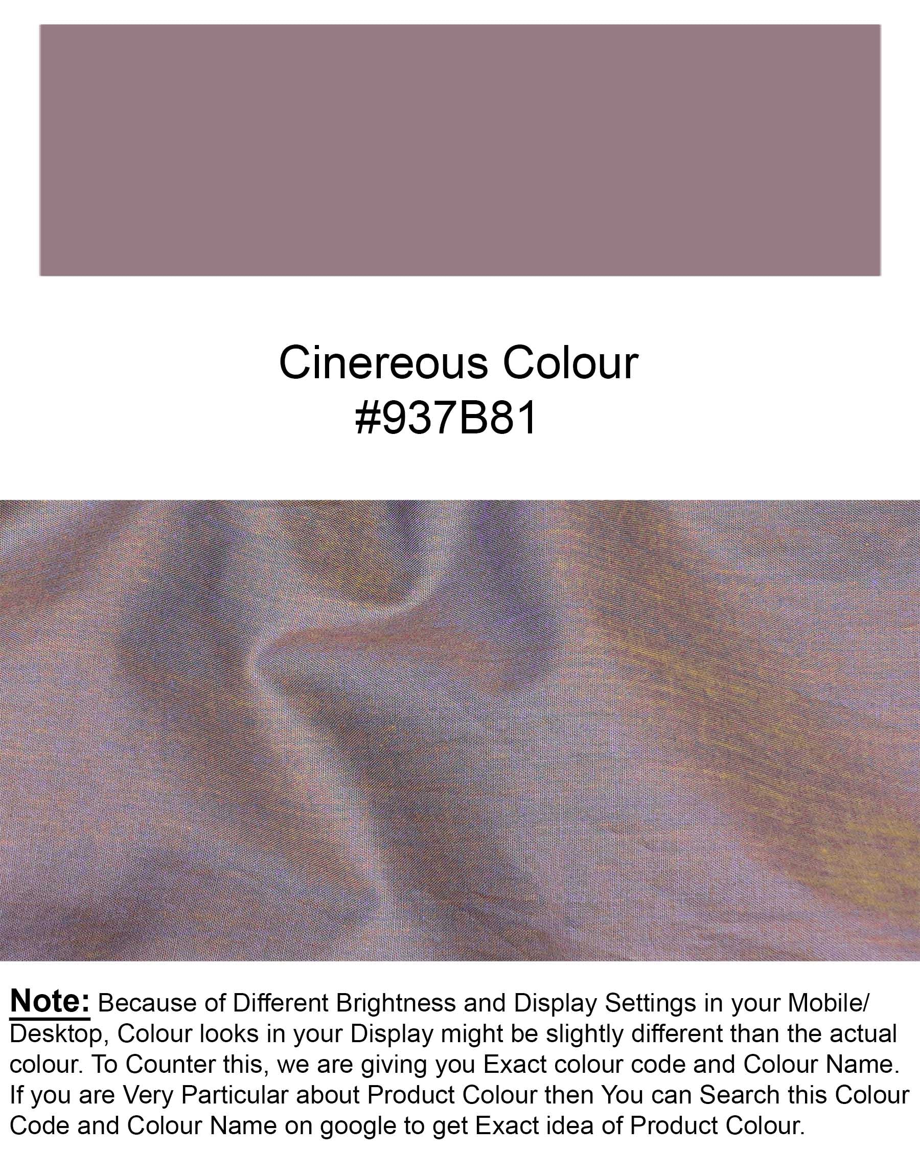 Cinereous Brown Two Tone Chambray Shirt 7635-38,7635-38,7635-39,7635-39,7635-40,7635-40,7635-42,7635-42,7635-44,7635-44,7635-46,7635-46,7635-48,7635-48,7635-50,7635-50,7635-52,7635-52