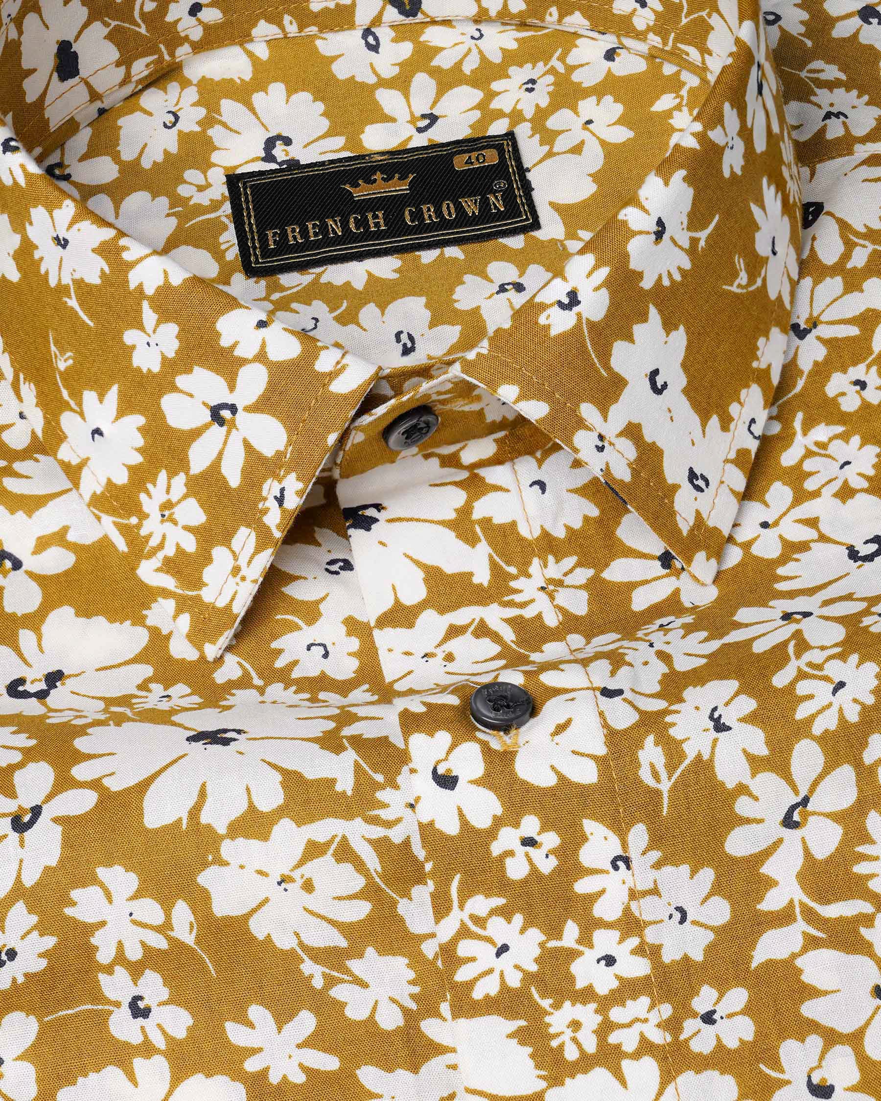 Alpine Brown Floral Printed Premium Cotton Shirt 7646-BLK-38,7646-BLK-38,7646-BLK-39,7646-BLK-39,7646-BLK-40,7646-BLK-40,7646-BLK-42,7646-BLK-42,7646-BLK-44,7646-BLK-44,7646-BLK-46,7646-BLK-46,7646-BLK-48,7646-BLK-48,7646-BLK-50,7646-BLK-50,7646-BLK-52,7646-BLK-52