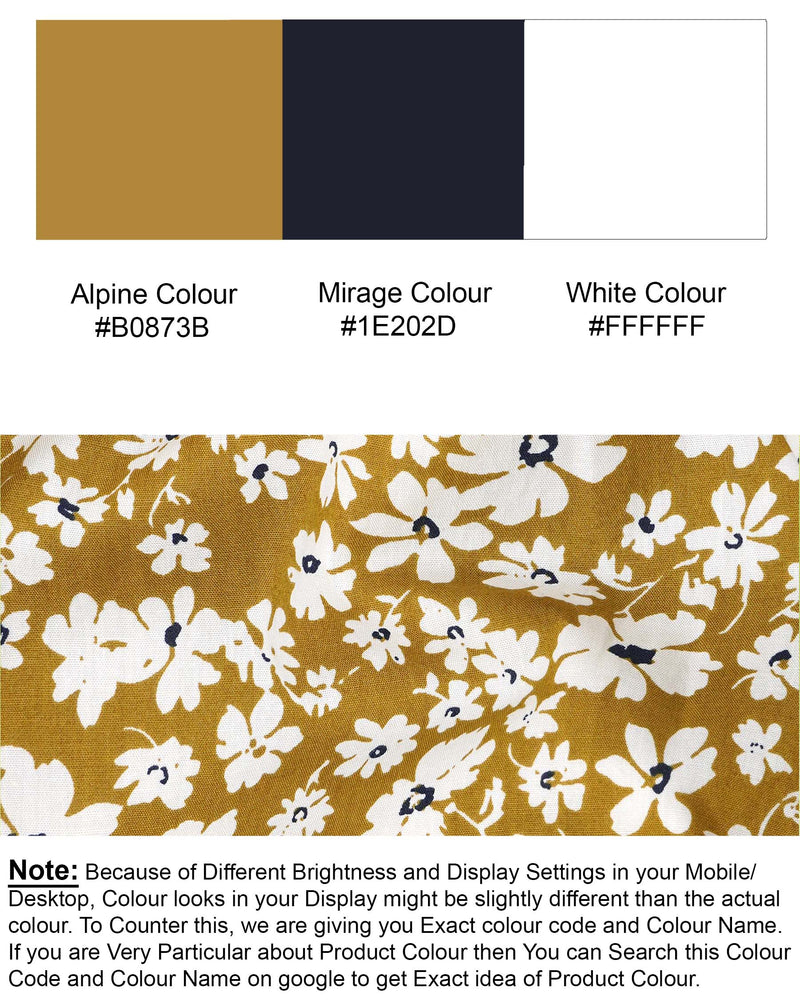 Alpine Brown Floral Printed Premium Cotton Shirt 7646-BLK-38,7646-BLK-38,7646-BLK-39,7646-BLK-39,7646-BLK-40,7646-BLK-40,7646-BLK-42,7646-BLK-42,7646-BLK-44,7646-BLK-44,7646-BLK-46,7646-BLK-46,7646-BLK-48,7646-BLK-48,7646-BLK-50,7646-BLK-50,7646-BLK-52,7646-BLK-52