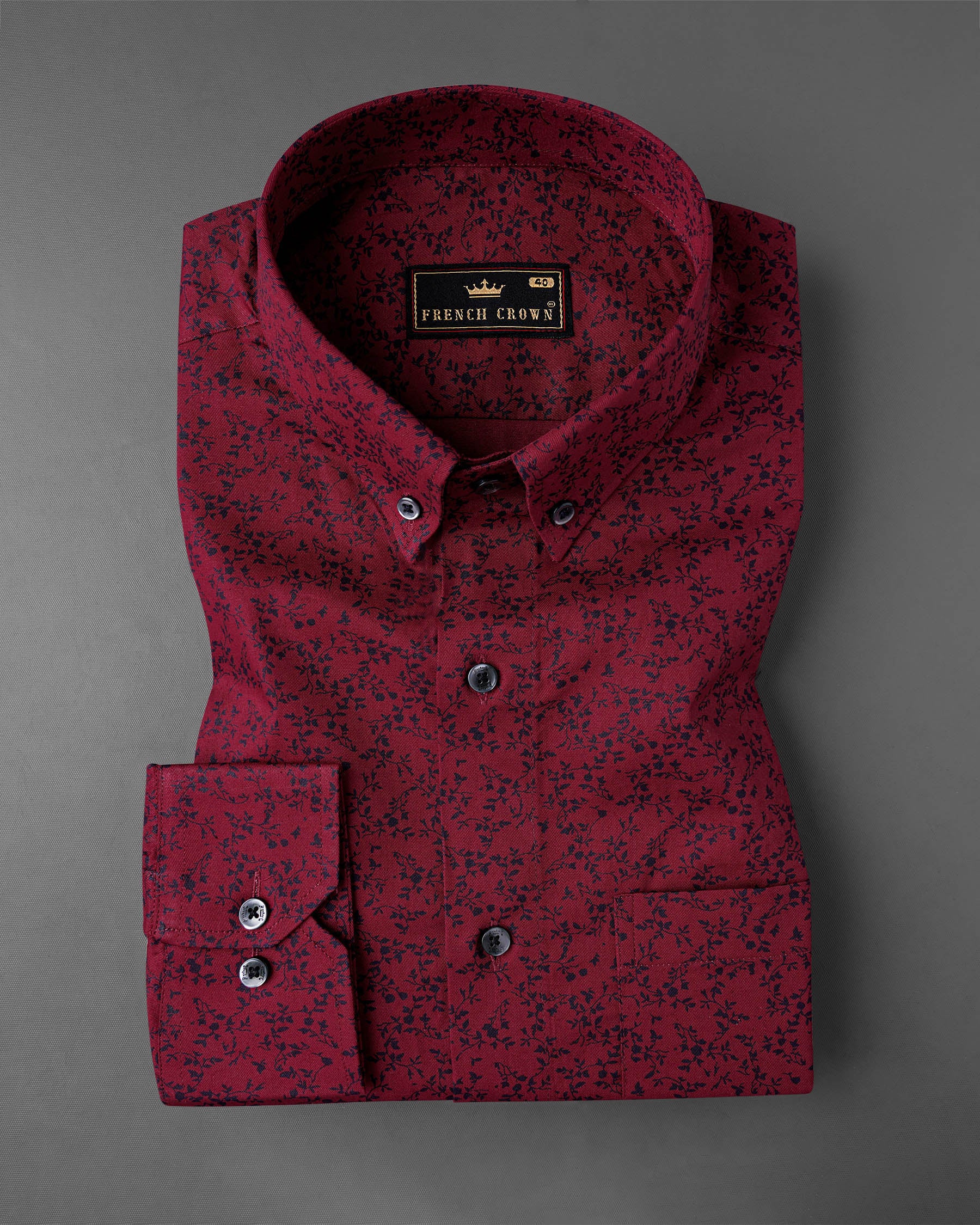 Lotus Maroon Ditzy Twill Textured Premium Cotton Shirt 7666-BD-BLK-38,7666-BD-BLK-38,7666-BD-BLK-39,7666-BD-BLK-39,7666-BD-BLK-40,7666-BD-BLK-40,7666-BD-BLK-42,7666-BD-BLK-42,7666-BD-BLK-44,7666-BD-BLK-44,7666-BD-BLK-46,7666-BD-BLK-46,7666-BD-BLK-48,7666-BD-BLK-48,7666-BD-BLK-50,7666-BD-BLK-50,7666-BD-BLK-52,7666-BD-BLK-52