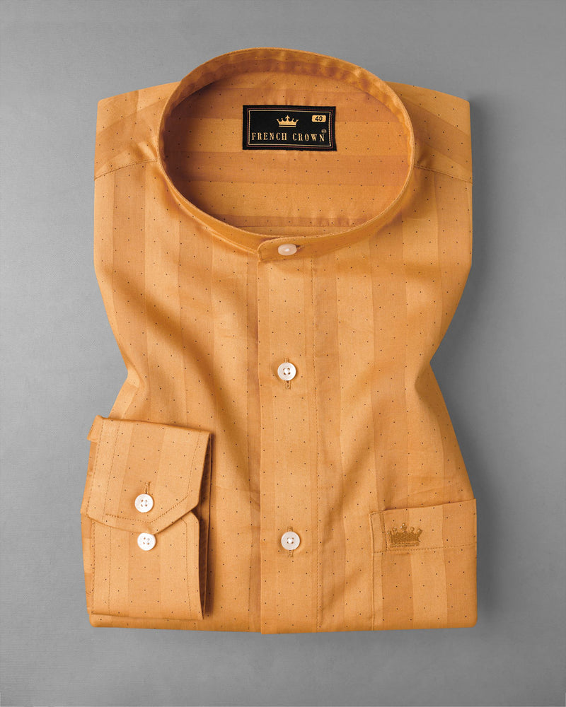 Atomic Tangerine Orange Striped Dobby Textured Premium Giza Cotton Shirt 7668-M-38,7668-M-38,7668-M-39,7668-M-39,7668-M-40,7668-M-40,7668-M-42,7668-M-42,7668-M-44,7668-M-44,7668-M-46,7668-M-46,7668-M-48,7668-M-48,7668-M-50,7668-M-50,7668-M-52,7668-M-52