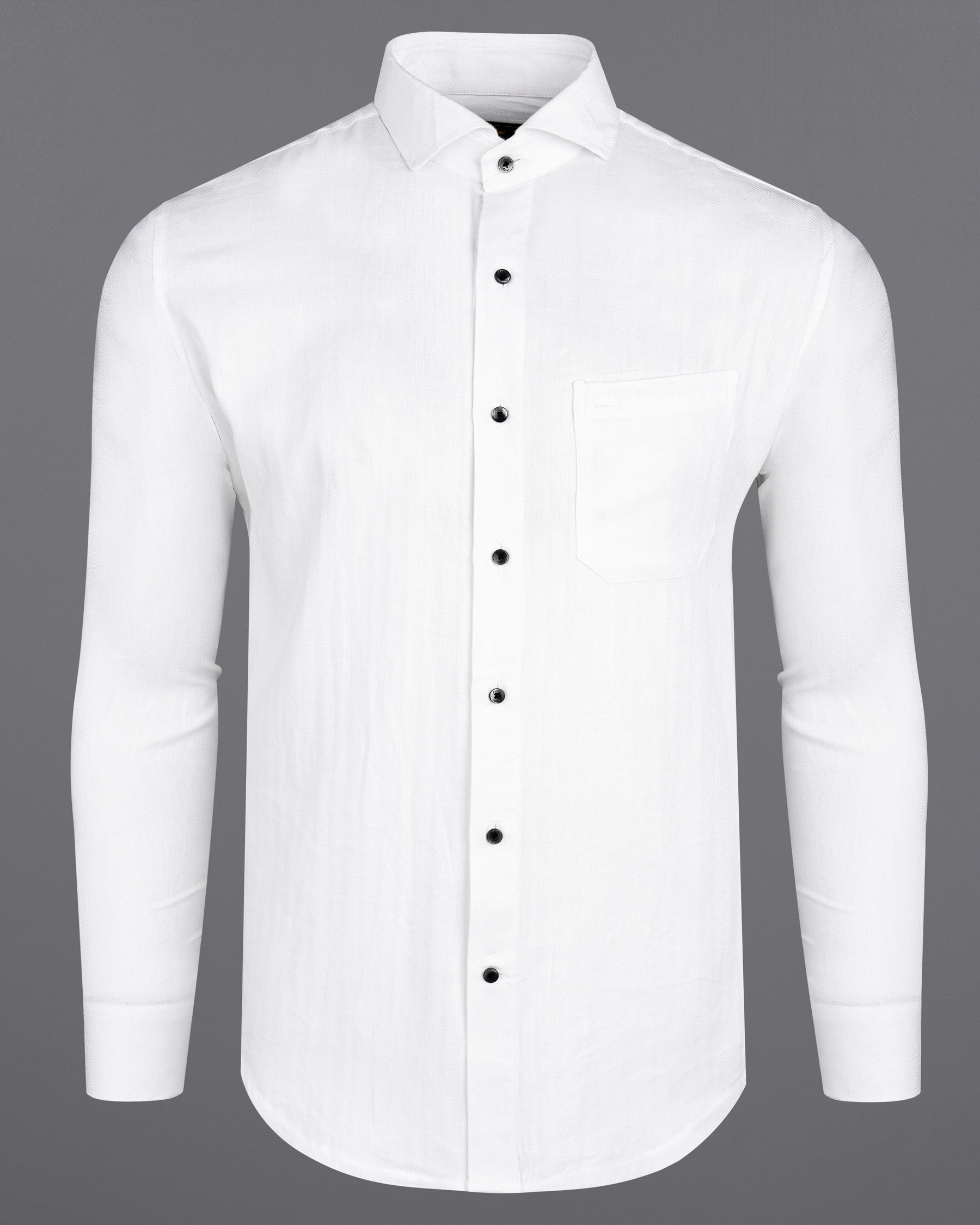 Bright White Herringbone Premium Cotton Shirt 7669-CA-BLK-38,7669-CA-BLK-38,7669-CA-BLK-39,7669-CA-BLK-39,7669-CA-BLK-40,7669-CA-BLK-40,7669-CA-BLK-42,7669-CA-BLK-42,7669-CA-BLK-44,7669-CA-BLK-44,7669-CA-BLK-46,7669-CA-BLK-46,7669-CA-BLK-48,7669-CA-BLK-48,7669-CA-BLK-50,7669-CA-BLK-50,7669-CA-BLK-52,7669-CA-BLK-52