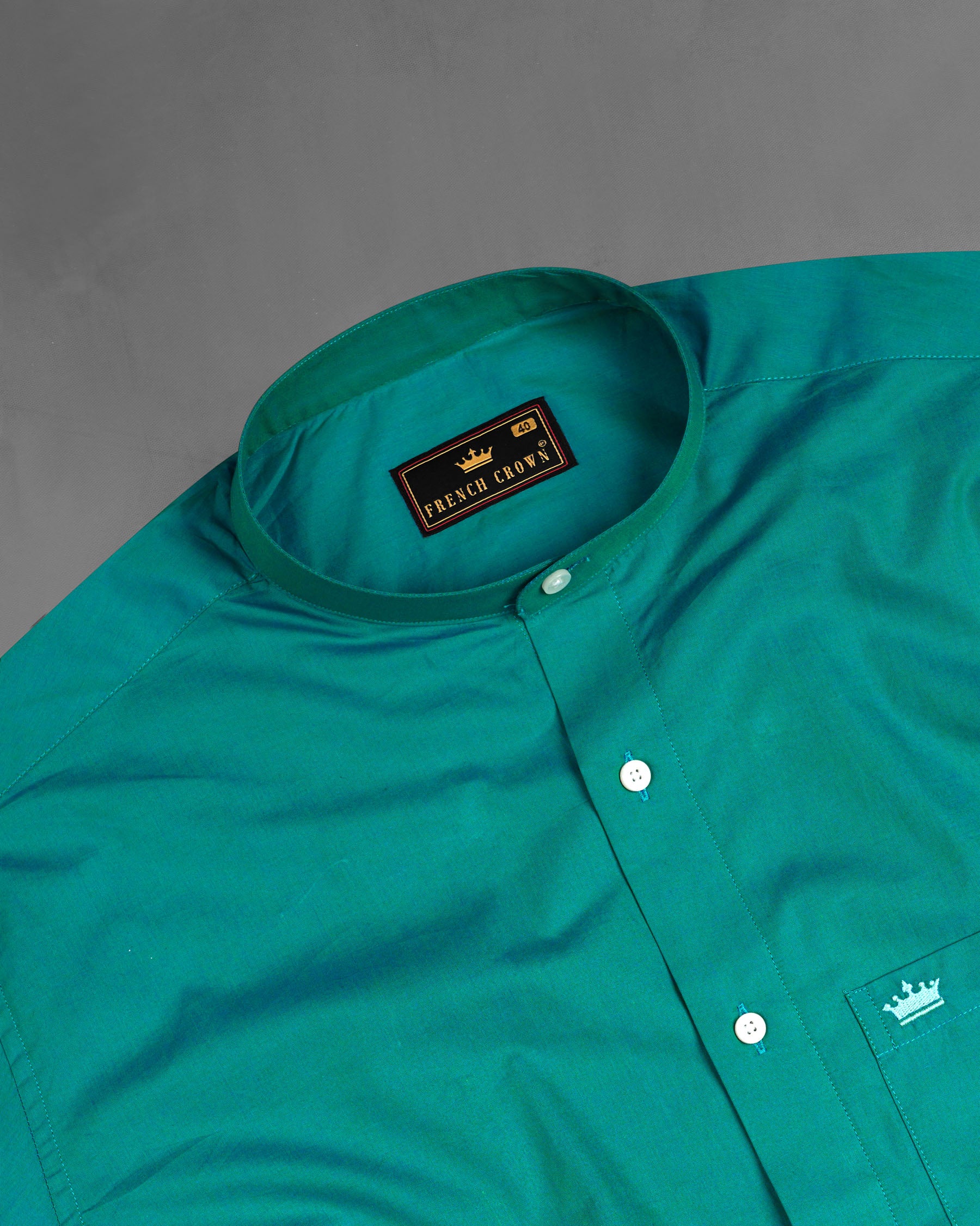 Teal Green Chambray Textured Premium Cotton Shirt 7678-M-38,7678-M-38,7678-M-39,7678-M-39,7678-M-40,7678-M-40,7678-M-42,7678-M-42,7678-M-44,7678-M-44,7678-M-46,7678-M-46,7678-M-48,7678-M-48,7678-M-50,7678-M-50,7678-M-52,7678-M-52