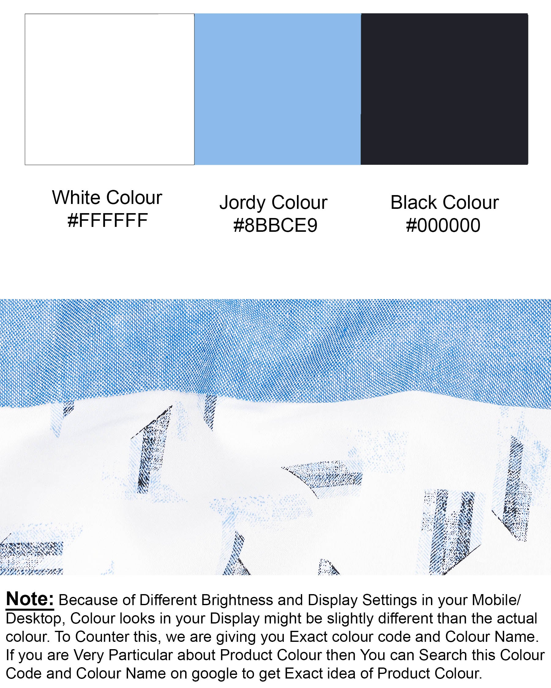 Bright White and Jordy Blue Printed Super Soft Premium Cotton Designer Shirt 7679-P212-38,7679-P212-38,7679-P212-39,7679-P212-39,7679-P212-40,7679-P212-40,7679-P212-42,7679-P212-42,7679-P212-44,7679-P212-44,7679-P212-46,7679-P212-46,7679-P212-48,7679-P212-48,7679-P212-50,7679-P212-50,7679-P212-52,7679-P212-52