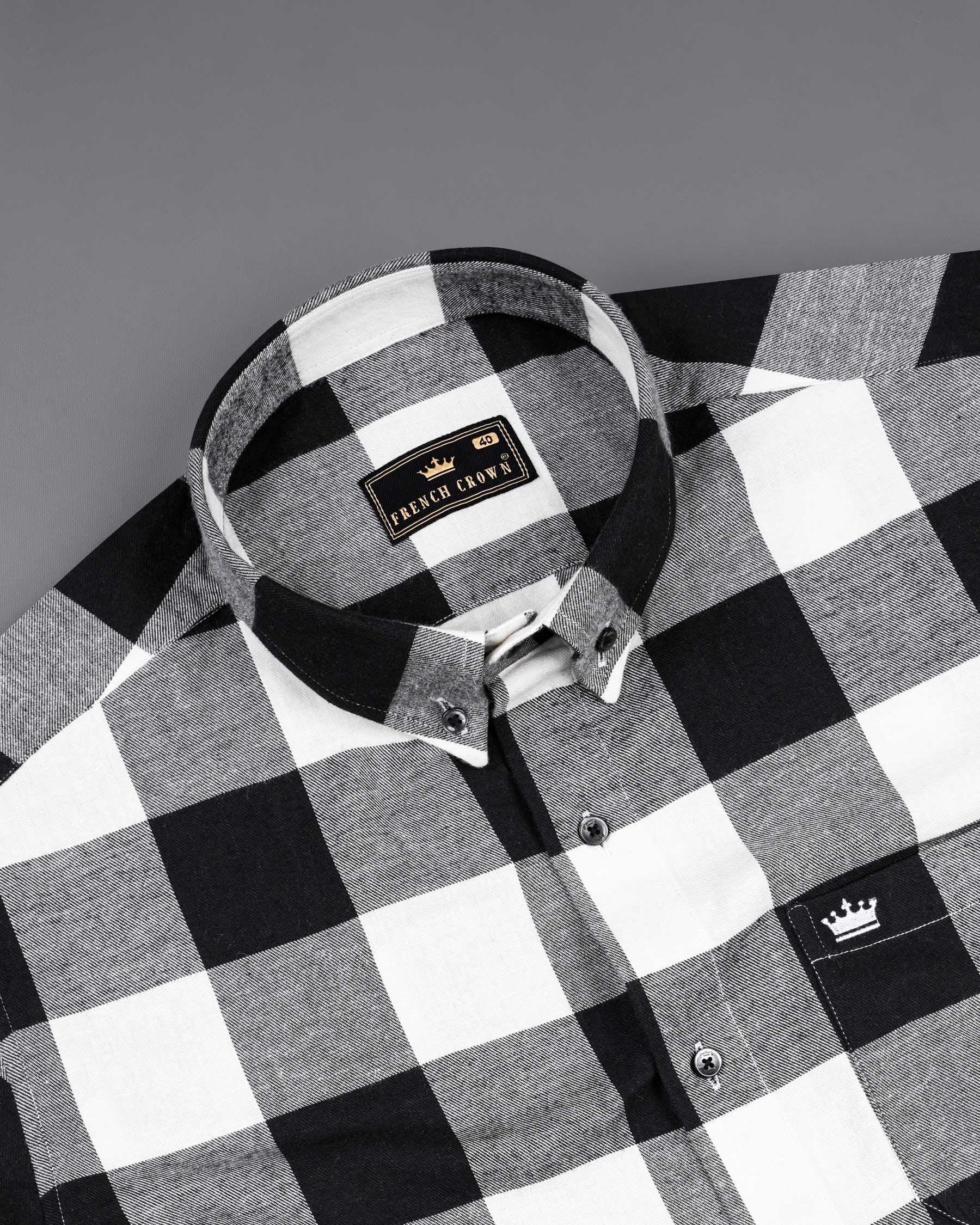 Jade Black and White Checkered Flannel Shirt 7692-BD-BLK-38,7692-BD-BLK-38,7692-BD-BLK-39,7692-BD-BLK-39,7692-BD-BLK-40,7692-BD-BLK-40,7692-BD-BLK-42,7692-BD-BLK-42,7692-BD-BLK-44,7692-BD-BLK-44,7692-BD-BLK-46,7692-BD-BLK-46,7692-BD-BLK-48,7692-BD-BLK-48,7692-BD-BLK-50,7692-BD-BLK-50,7692-BD-BLK-52,7692-BD-BLK-52