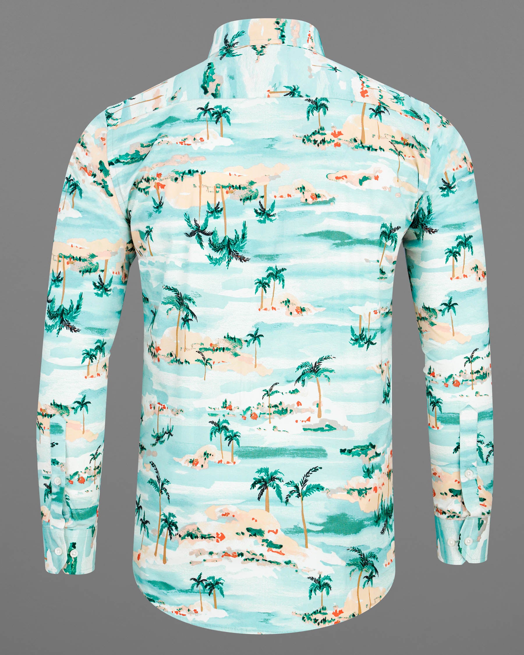 Aqua Island Sea Blue and Limed Spruce Green Tropical Printed Premium Cotton Shirt 7708-BD-38,7708-BD-38,7708-BD-39,7708-BD-39,7708-BD-40,7708-BD-40,7708-BD-42,7708-BD-42,7708-BD-44,7708-BD-44,7708-BD-46,7708-BD-46,7708-BD-48,7708-BD-48,7708-BD-50,7708-BD-50,7708-BD-52,7708-BD-52