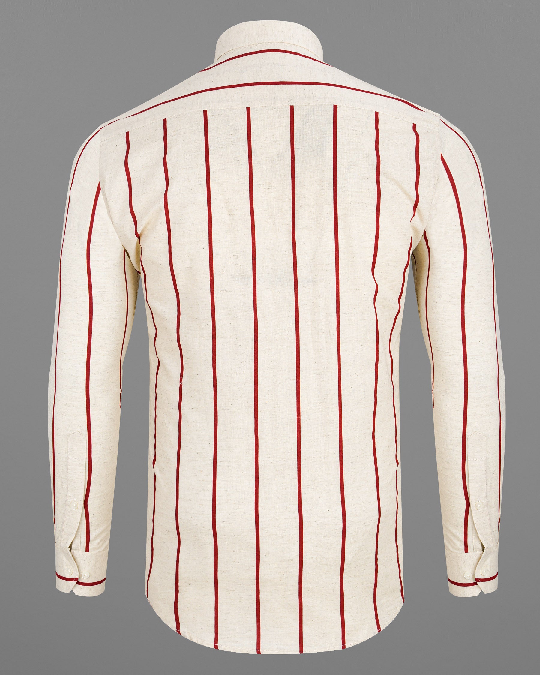 Periglacial Cream With Sangria Red Striped Luxurious Linen Shirt 7710-BD-38,7710-BD-38,7710-BD-39,7710-BD-39,7710-BD-40,7710-BD-40,7710-BD-42,7710-BD-42,7710-BD-44,7710-BD-44,7710-BD-46,7710-BD-46,7710-BD-48,7710-BD-48,7710-BD-50,7710-BD-50,7710-BD-52,7710-BD-52