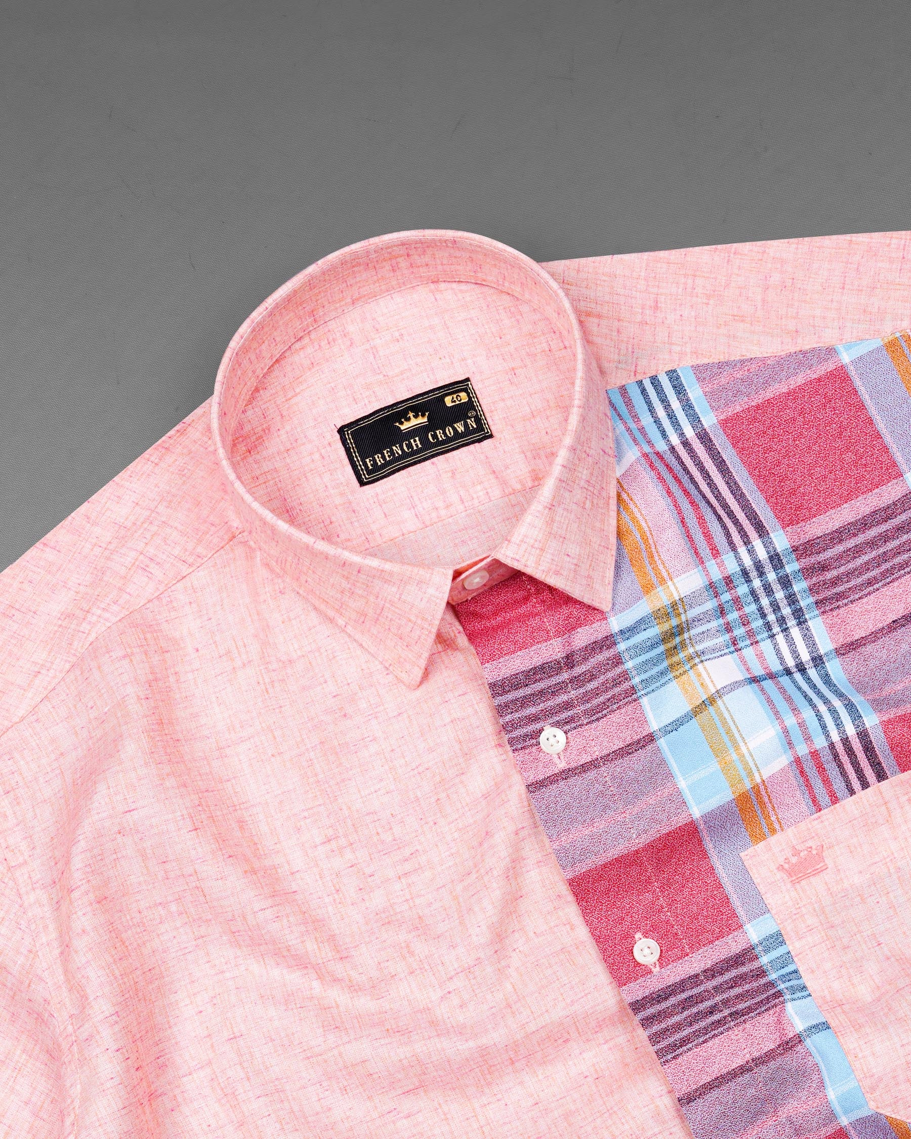 Cosmos Pink and Froly Pink Dobby Textured Premium Giza Cotton Designer Shirt 7717-P189-38,7717-P189-38,7717-P189-39,7717-P189-39,7717-P189-40,7717-P189-40,7717-P189-42,7717-P189-42,7717-P189-44,7717-P189-44,7717-P189-46,7717-P189-46,7717-P189-48,7717-P189-48,7717-P189-50,7717-P189-50,7717-P189-52,7717-P189-52