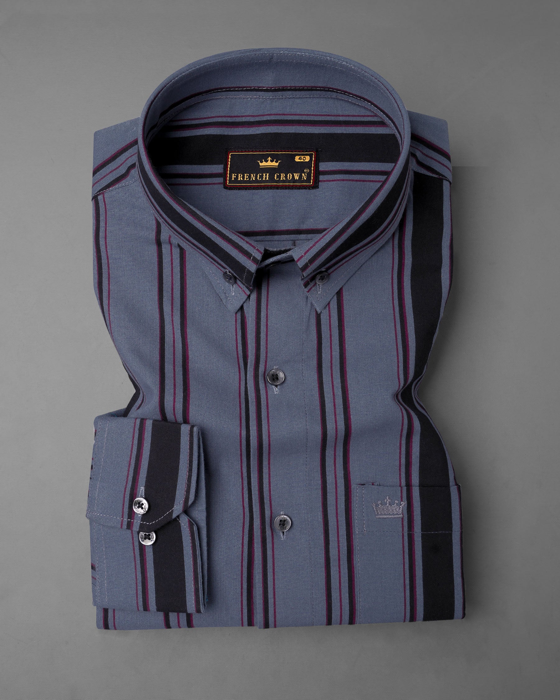 Pale Sky Gray Striped Royal Oxford Shirt 7787-BD-BLK-38,7787-BD-BLK-38,7787-BD-BLK-39,7787-BD-BLK-39,7787-BD-BLK-40,7787-BD-BLK-40,7787-BD-BLK-42,7787-BD-BLK-42,7787-BD-BLK-44,7787-BD-BLK-44,7787-BD-BLK-46,7787-BD-BLK-46,7787-BD-BLK-48,7787-BD-BLK-48,7787-BD-BLK-50,7787-BD-BLK-50,7787-BD-BLK-52,7787-BD-BLK-52