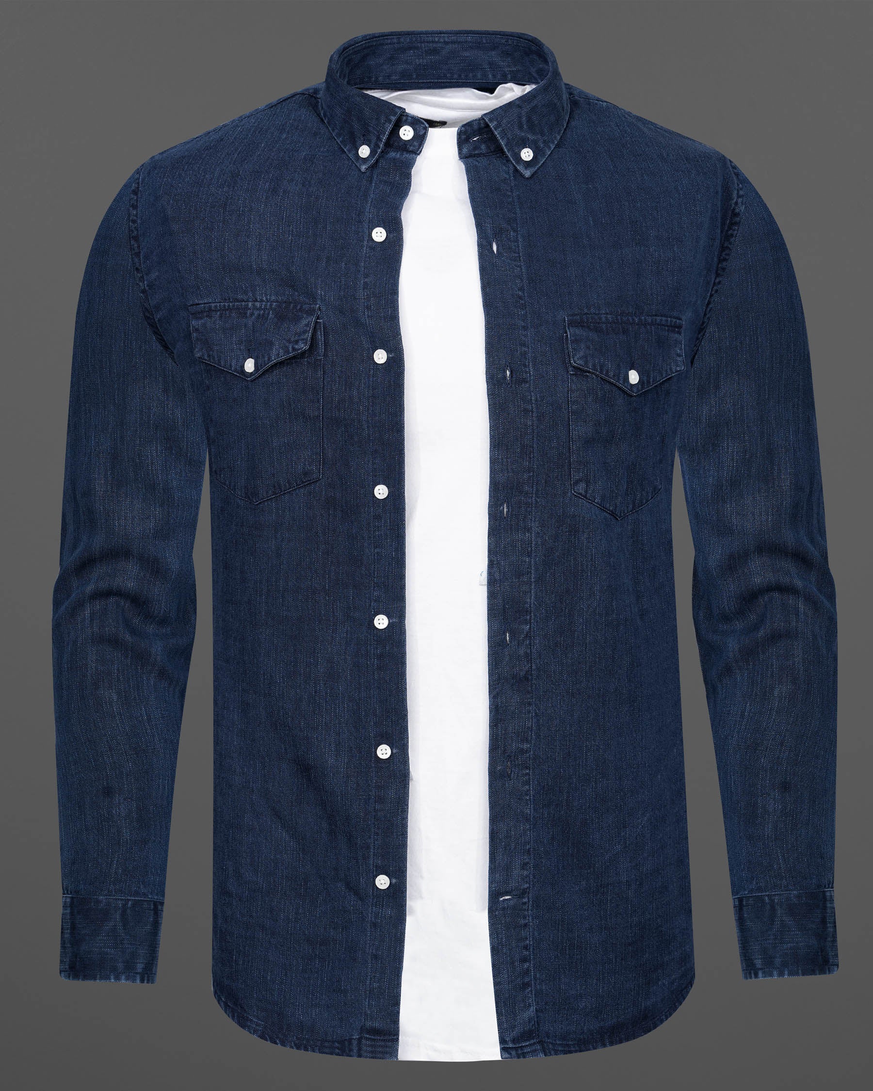 Gunmetal Blue Chambray Textured Premium Cotton Designer Over Shirt 7788-OS-BD-FP-38,7788-OS-BD-FP-38,7788-OS-BD-FP-39,7788-OS-BD-FP-39,7788-OS-BD-FP-40,7788-OS-BD-FP-40,7788-OS-BD-FP-42,7788-OS-BD-FP-42,7788-OS-BD-FP-44,7788-OS-BD-FP-44,7788-OS-BD-FP-46,7788-OS-BD-FP-46,7788-OS-BD-FP-48,7788-OS-BD-FP-48,7788-OS-BD-FP-50,7788-OS-BD-FP-50,7788-OS-BD-FP-52,7788-OS-BD-FP-52