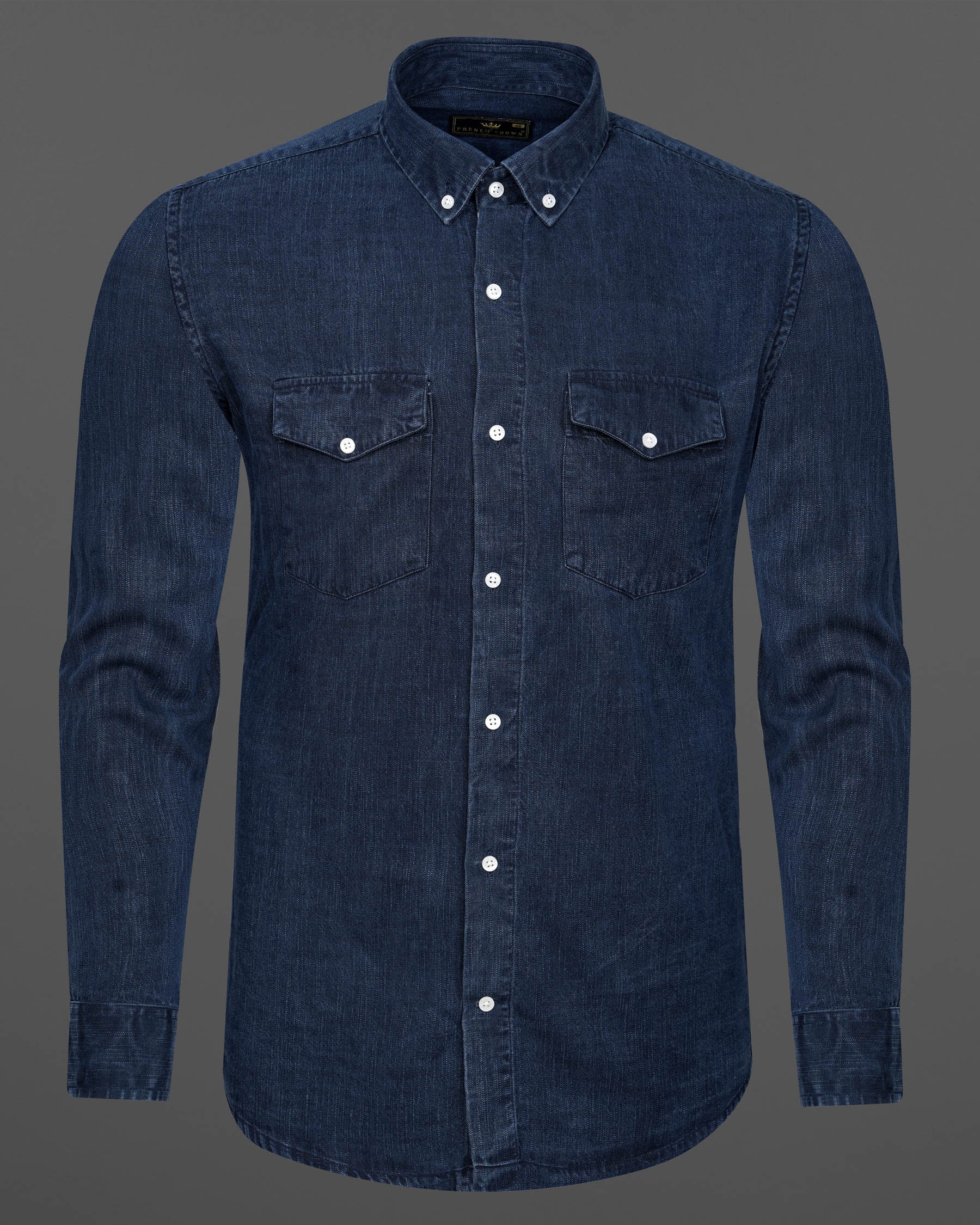 Gunmetal Blue Chambray Textured Premium Cotton Designer Over Shirt 7788-OS-BD-FP-38,7788-OS-BD-FP-38,7788-OS-BD-FP-39,7788-OS-BD-FP-39,7788-OS-BD-FP-40,7788-OS-BD-FP-40,7788-OS-BD-FP-42,7788-OS-BD-FP-42,7788-OS-BD-FP-44,7788-OS-BD-FP-44,7788-OS-BD-FP-46,7788-OS-BD-FP-46,7788-OS-BD-FP-48,7788-OS-BD-FP-48,7788-OS-BD-FP-50,7788-OS-BD-FP-50,7788-OS-BD-FP-52,7788-OS-BD-FP-52