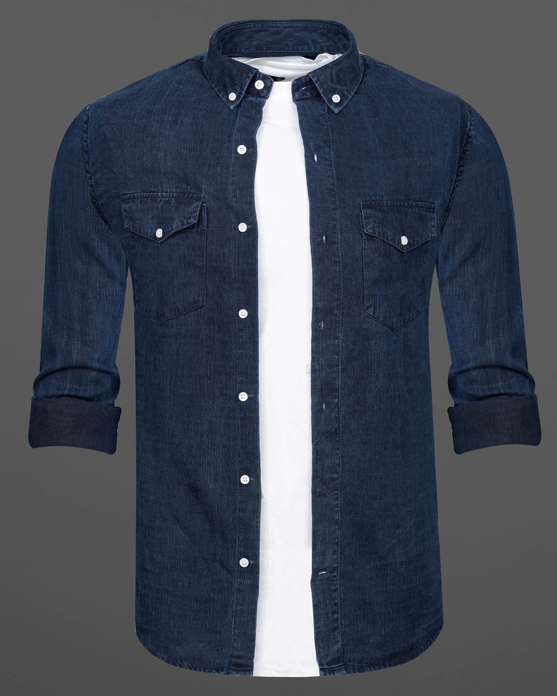 Gunmetal Blue Chambray Textured Premium Cotton Designer Over Shirt 7788-OS-BD-FP-38,7788-OS-BD-FP-38,7788-OS-BD-FP-39,7788-OS-BD-FP-39,7788-OS-BD-FP-40,7788-OS-BD-FP-40,7788-OS-BD-FP-42,7788-OS-BD-FP-42,7788-OS-BD-FP-44,7788-OS-BD-FP-44,7788-OS-BD-FP-46,7788-OS-BD-FP-46,7788-OS-BD-FP-48,7788-OS-BD-FP-48,7788-OS-BD-FP-50,7788-OS-BD-FP-50,7788-OS-BD-FP-52,7788-OS-BD-FP-52