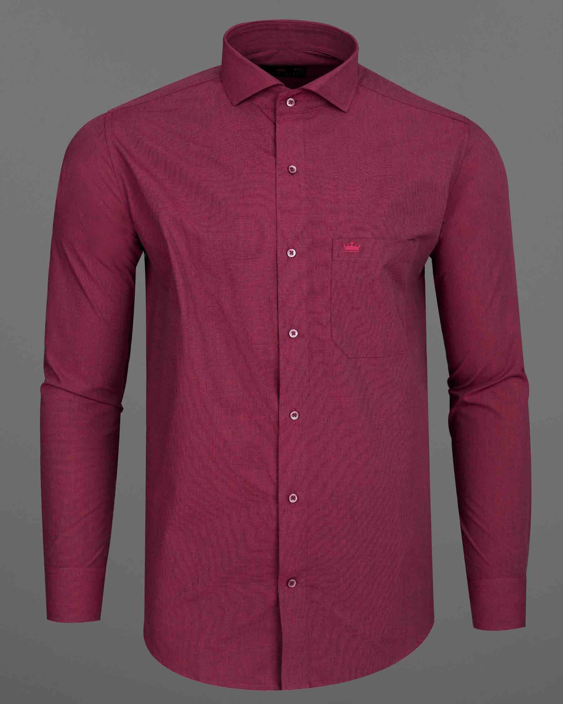 Scarlet Red Chambray Textured Premium Cotton Shirt 7839-CA-MN-38,7839-CA-MN-38,7839-CA-MN-39,7839-CA-MN-39,7839-CA-MN-40,7839-CA-MN-40,7839-CA-MN-42,7839-CA-MN-42,7839-CA-MN-44,7839-CA-MN-44,7839-CA-MN-46,7839-CA-MN-46,7839-CA-MN-48,7839-CA-MN-48,7839-CA-MN-50,7839-CA-MN-50,7839-CA-MN-52,7839-CA-MN-52