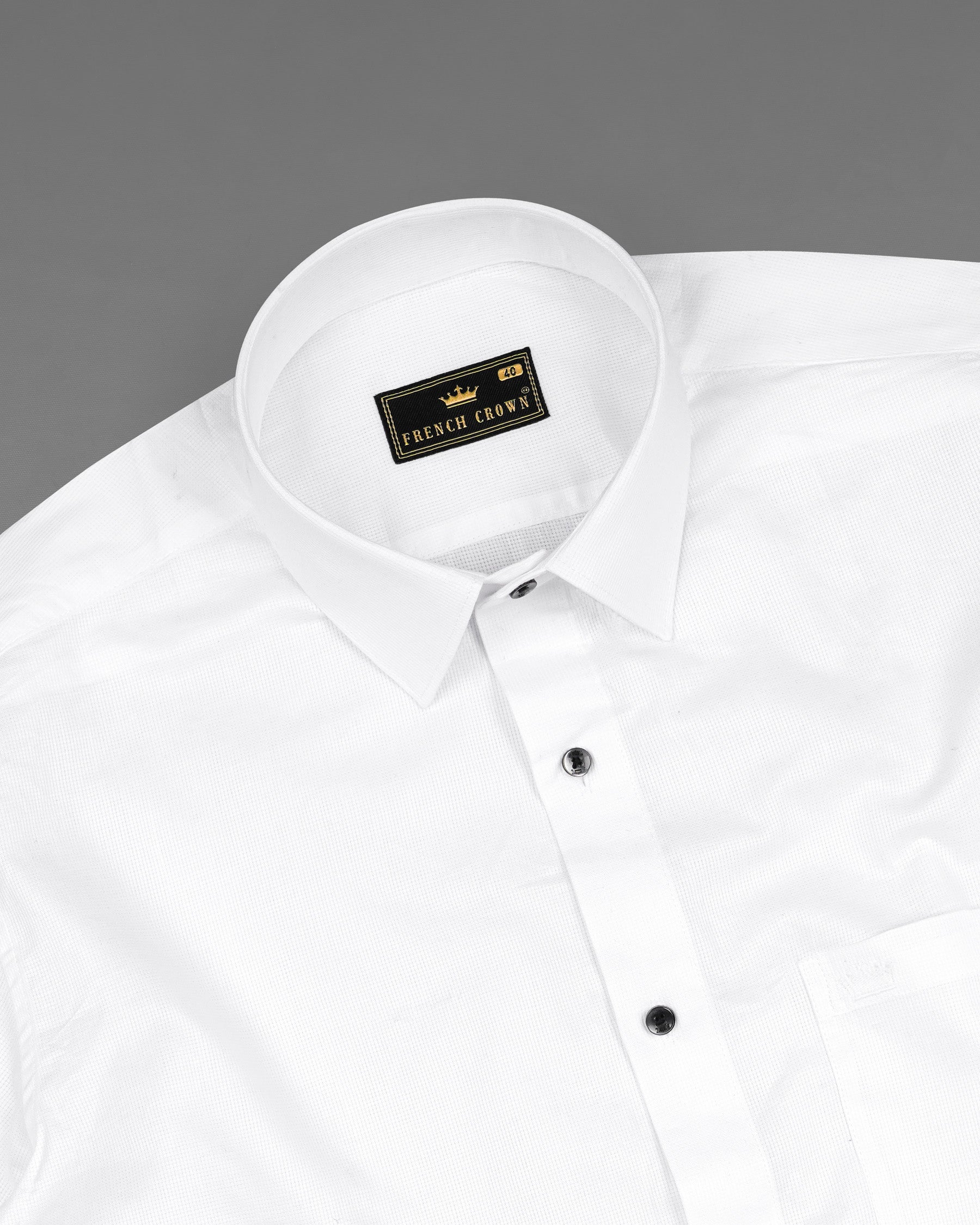 Bright White Dobby Textured Premium Giza Cotton Shirt 7868-BLK -38,7868-BLK -H-38,7868-BLK -39,7868-BLK -H-39,7868-BLK -40,7868-BLK -H-40,7868-BLK -42,7868-BLK -H-42,7868-BLK -44,7868-BLK -H-44,7868-BLK -46,7868-BLK -H-46,7868-BLK -48,7868-BLK -H-48,7868-BLK -50,7868-BLK -H-50,7868-BLK -52,7868-BLK -H-52