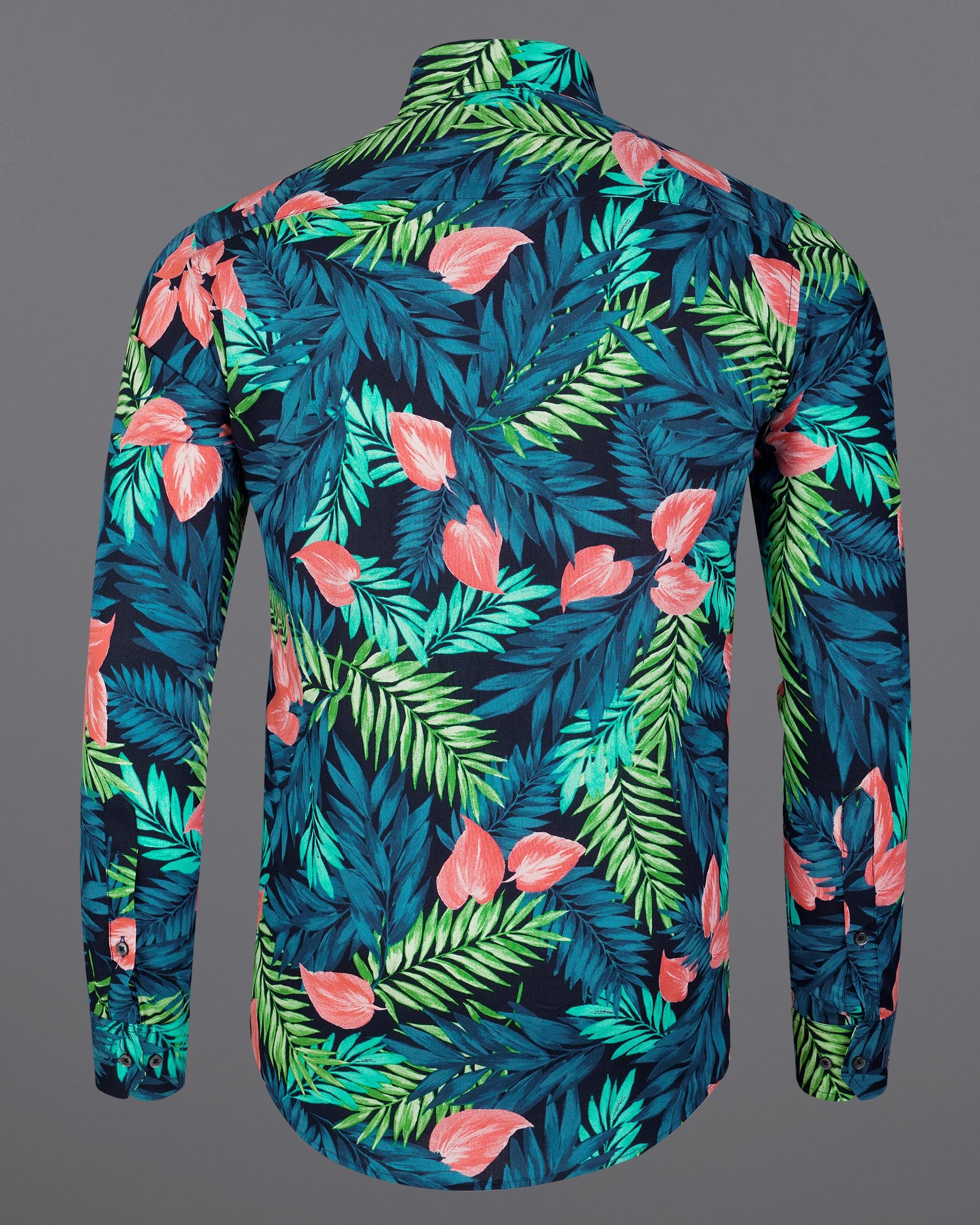 Allports Blue and Mantis Green Leaves Printed Premium Cotton Shirt 7871-BLK -38,7871-BLK -H-38,7871-BLK -39,7871-BLK -H-39,7871-BLK -40,7871-BLK -H-40,7871-BLK -42,7871-BLK -H-42,7871-BLK -44,7871-BLK -H-44,7871-BLK -46,7871-BLK -H-46,7871-BLK -48,7871-BLK -H-48,7871-BLK -50,7871-BLK -H-50,7871-BLK -52,7871-BLK -H-52