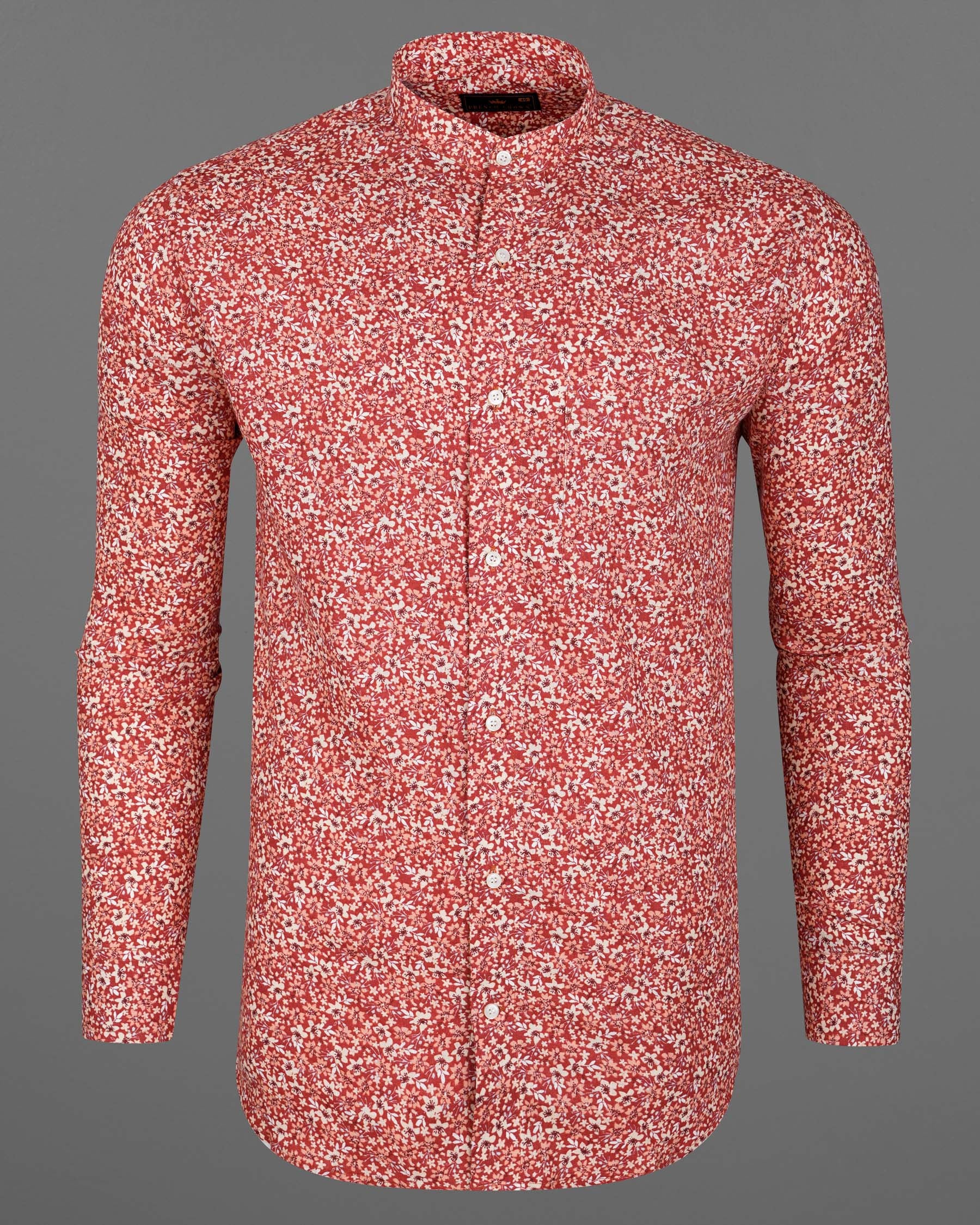 Flush Mahogany Red Ditzy Printed Luxurious Linen Shirt 7876-M -38,7876-M -H-38,7876-M -39,7876-M -H-39,7876-M -40,7876-M -H-40,7876-M -42,7876-M -H-42,7876-M -44,7876-M -H-44,7876-M -46,7876-M -H-46,7876-M -48,7876-M -H-48,7876-M -50,7876-M -H-50,7876-M -52,7876-M -H-52