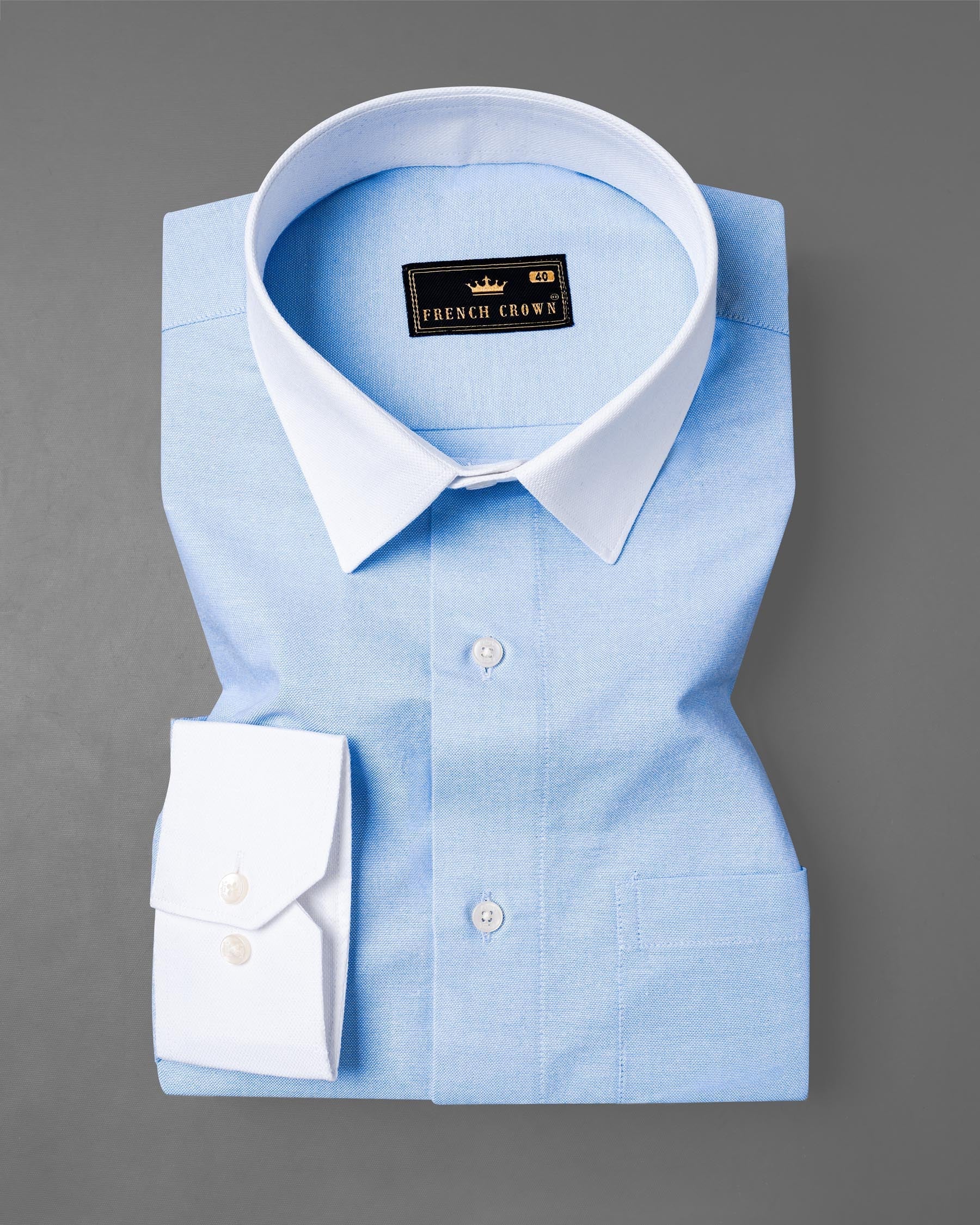 Spindle Blue With White Collar And Cuff Royal Oxford Shirt 7902-WCC -38,7902-WCC -H-38,7902-WCC -39,7902-WCC -H-39,7902-WCC -40,7902-WCC -H-40,7902-WCC -42,7902-WCC -H-42,7902-WCC -44,7902-WCC -H-44,7902-WCC -46,7902-WCC -H-46,7902-WCC -48,7902-WCC -H-48,7902-WCC -50,7902-WCC -H-50,7902-WCC -52,7902-WCC -H-52