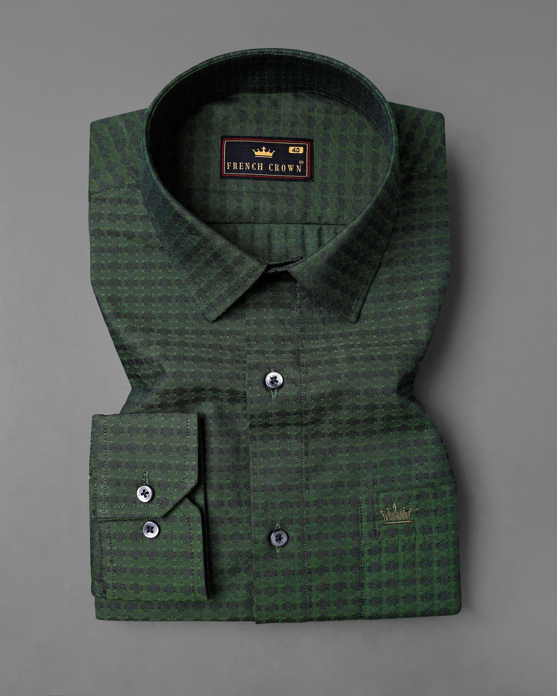 Axolotl Green and Jade Black Dobby Textured Premium Giza Cotton Shirt 7906-BLK -38,7906-BLK -H-38,7906-BLK -39,7906-BLK -H-39,7906-BLK -40,7906-BLK -H-40,7906-BLK -42,7906-BLK -H-42,7906-BLK -44,7906-BLK -H-44,7906-BLK -46,7906-BLK -H-46,7906-BLK -48,7906-BLK -H-48,7906-BLK -50,7906-BLK -H-50,7906-BLK -52,7906-BLK -H-52