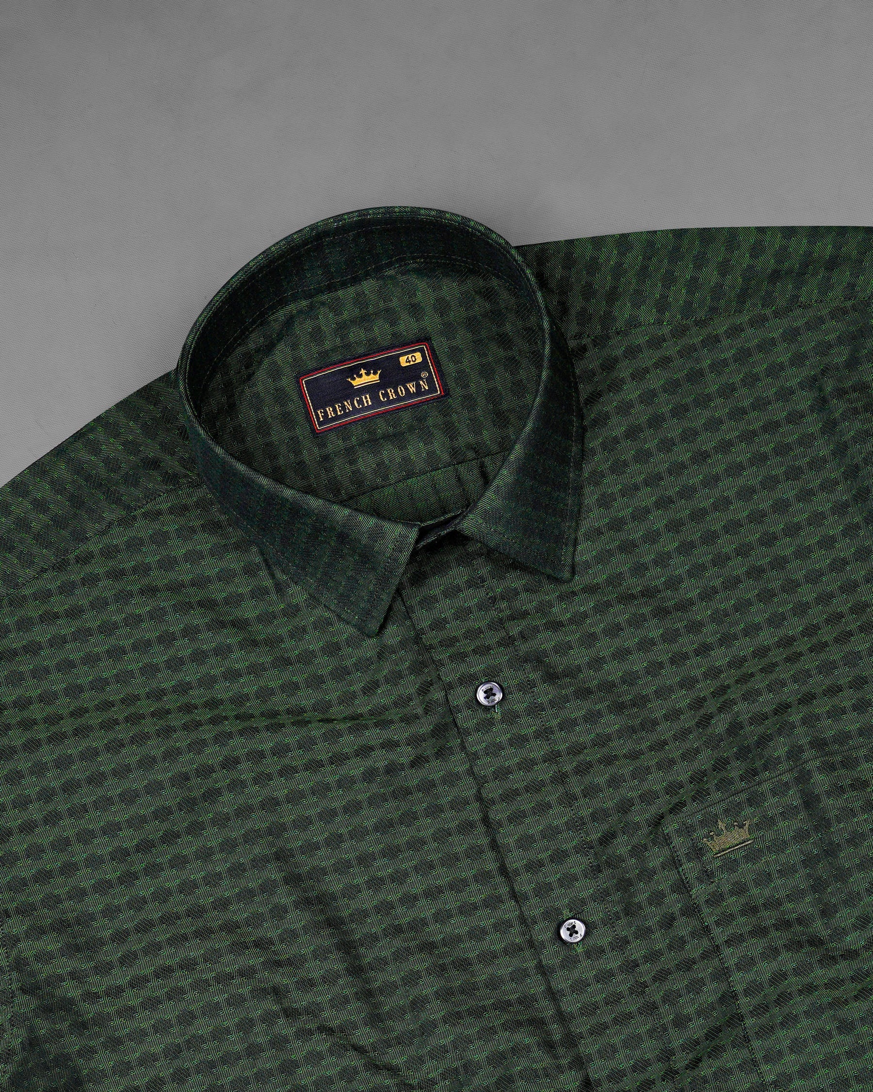 Axolotl Green and Jade Black Dobby Textured Premium Giza Cotton Shirt 7906-BLK -38,7906-BLK -H-38,7906-BLK -39,7906-BLK -H-39,7906-BLK -40,7906-BLK -H-40,7906-BLK -42,7906-BLK -H-42,7906-BLK -44,7906-BLK -H-44,7906-BLK -46,7906-BLK -H-46,7906-BLK -48,7906-BLK -H-48,7906-BLK -50,7906-BLK -H-50,7906-BLK -52,7906-BLK -H-52