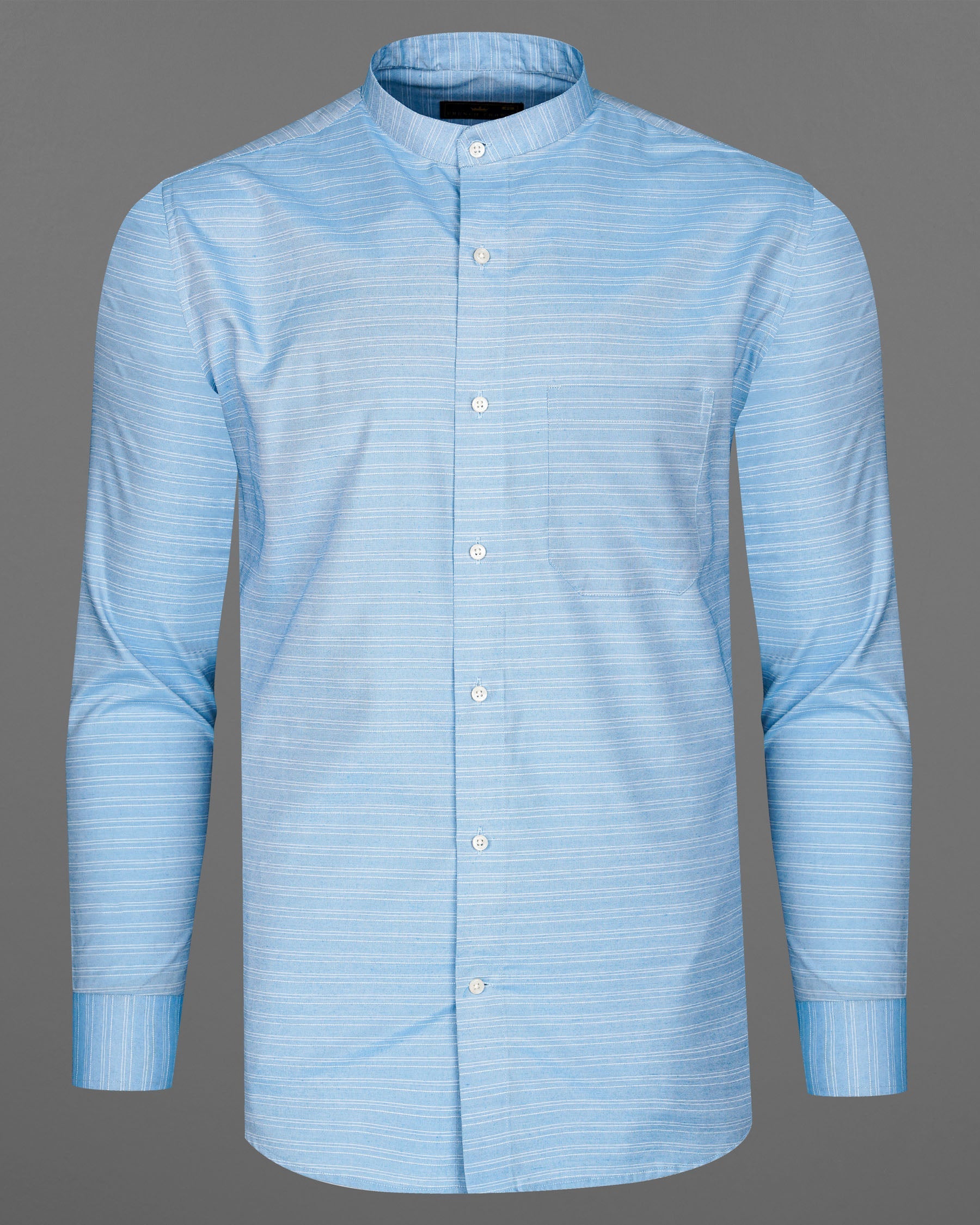 Pale Cerulean Blue With White Striped Dobby Textured Premium Giza Cotton Shirt 7911-M -38,7911-M -H-38,7911-M -39,7911-M -H-39,7911-M -40,7911-M -H-40,7911-M -42,7911-M -H-42,7911-M -44,7911-M -H-44,7911-M -46,7911-M -H-46,7911-M -48,7911-M -H-48,7911-M -50,7911-M -H-50,7911-M -52,7911-M -H-52