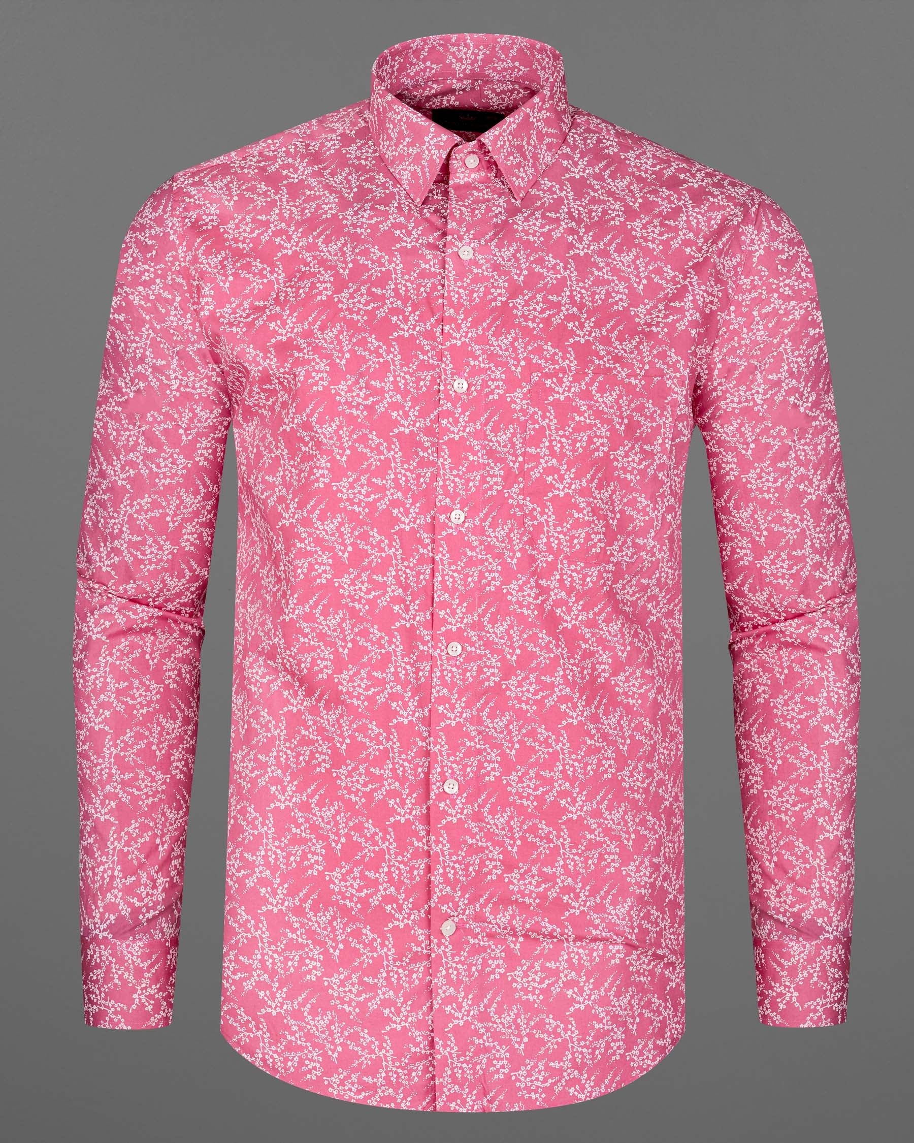 Light Thulian Pink Ditzy Printed Premium Cotton Shirt 7917 -38,7917 -H-38,7917 -39,7917 -H-39,7917 -40,7917 -H-40,7917 -42,7917 -H-42,7917 -44,7917 -H-44,7917 -46,7917 -H-46,7917 -48,7917 -H-48,7917 -50,7917 -H-50,7917 -52,7917 -H-52