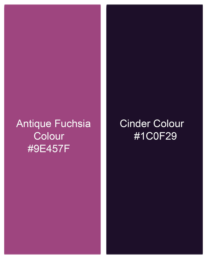 Antique Fuchsia Violet and Cinder Black Chambray Textured Premium Cotton Shirt 7928-BD-38,7928-BD-H-38,7928-BD-39,7928-BD-H-39,7928-BD-40,7928-BD-H-40,7928-BD-42,7928-BD-H-42,7928-BD-44,7928-BD-H-44,7928-BD-46,7928-BD-H-46,7928-BD-48,7928-BD-H-48,7928-BD-50,7928-BD-H-50,7928-BD-52,7928-BD-H-52