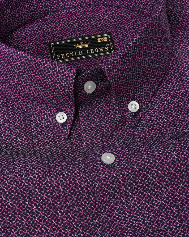 Antique Fuchsia Violet and Cinder Black Chambray Textured Premium Cotton Shirt 7928-BD-38,7928-BD-H-38,7928-BD-39,7928-BD-H-39,7928-BD-40,7928-BD-H-40,7928-BD-42,7928-BD-H-42,7928-BD-44,7928-BD-H-44,7928-BD-46,7928-BD-H-46,7928-BD-48,7928-BD-H-48,7928-BD-50,7928-BD-H-50,7928-BD-52,7928-BD-H-52