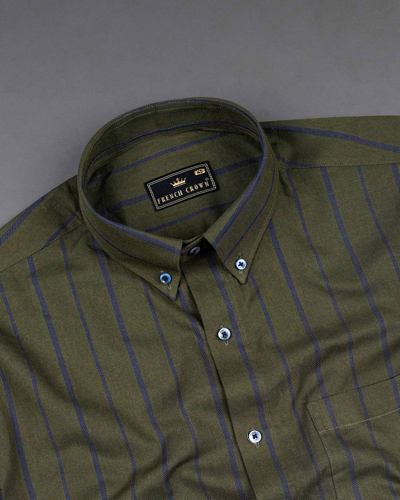 Taupe Green With Valhalla Navy Blue Striped Dobby Textured Premium Giza Cotton Shirt 7930-BD-BLE-38,7930-BD-BLE-H-38,7930-BD-BLE-39,7930-BD-BLE-H-39,7930-BD-BLE-40,7930-BD-BLE-H-40,7930-BD-BLE-42,7930-BD-BLE-H-42,7930-BD-BLE-44,7930-BD-BLE-H-44,7930-BD-BLE-46,7930-BD-BLE-H-46,7930-BD-BLE-48,7930-BD-BLE-H-48,7930-BD-BLE-50,7930-BD-BLE-H-50,7930-BD-BLE-52,7930-BD-BLE-H-52