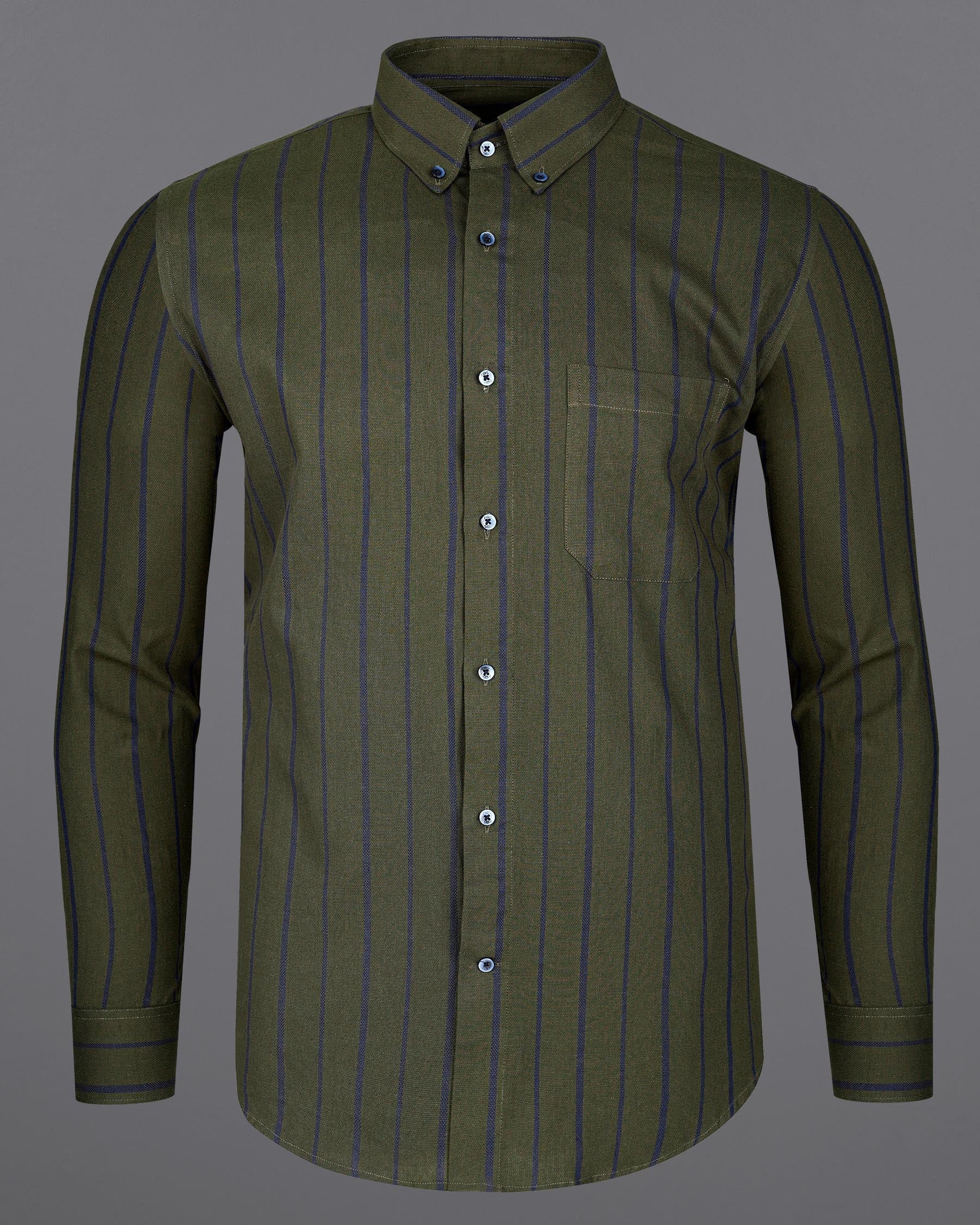 Taupe Green With Valhalla Navy Blue Striped Dobby Textured Premium Giza Cotton Shirt 7930-BD-BLE-38,7930-BD-BLE-H-38,7930-BD-BLE-39,7930-BD-BLE-H-39,7930-BD-BLE-40,7930-BD-BLE-H-40,7930-BD-BLE-42,7930-BD-BLE-H-42,7930-BD-BLE-44,7930-BD-BLE-H-44,7930-BD-BLE-46,7930-BD-BLE-H-46,7930-BD-BLE-48,7930-BD-BLE-H-48,7930-BD-BLE-50,7930-BD-BLE-H-50,7930-BD-BLE-52,7930-BD-BLE-H-52