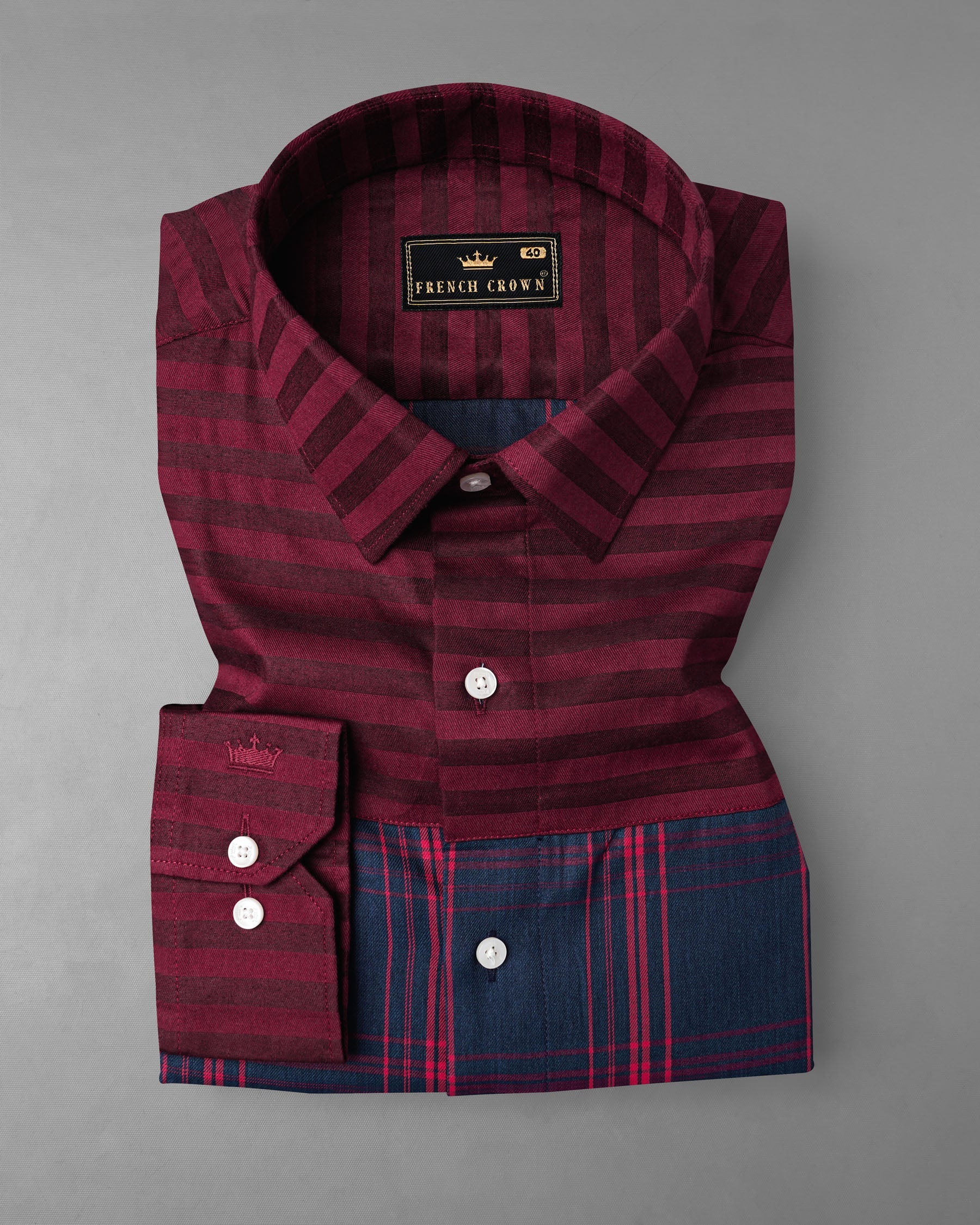 Wineberry With Tangaroa Navy Blue Plaid and Striped Twill Premium Cotton Designer Shirt 7942-P125-38,7942-P125-H-38,7942-P125-39,7942-P125-H-39,7942-P125-40,7942-P125-H-40,7942-P125-42,7942-P125-H-42,7942-P125-44,7942-P125-H-44,7942-P125-46,7942-P125-H-46,7942-P125-48,7942-P125-H-48,7942-P125-50,7942-P125-H-50,7942-P125-52,7942-P125-H-52