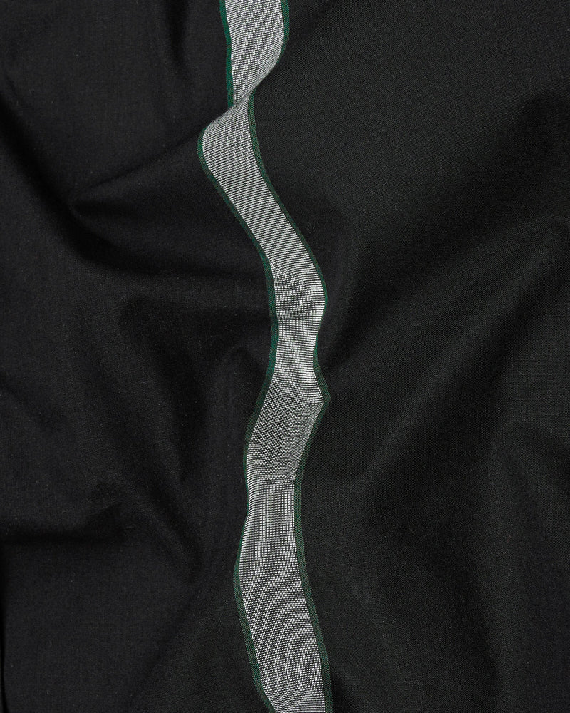 Jade Black With Gray Striped Premium Cotton Shirt 7947-38,7947-H-38,7947-39,7947-H-39,7947-40,7947-H-40,7947-42,7947-H-42,7947-44,7947-H-44,7947-46,7947-H-46,7947-48,7947-H-48,7947-50,7947-H-50,7947-52,7947-H-52