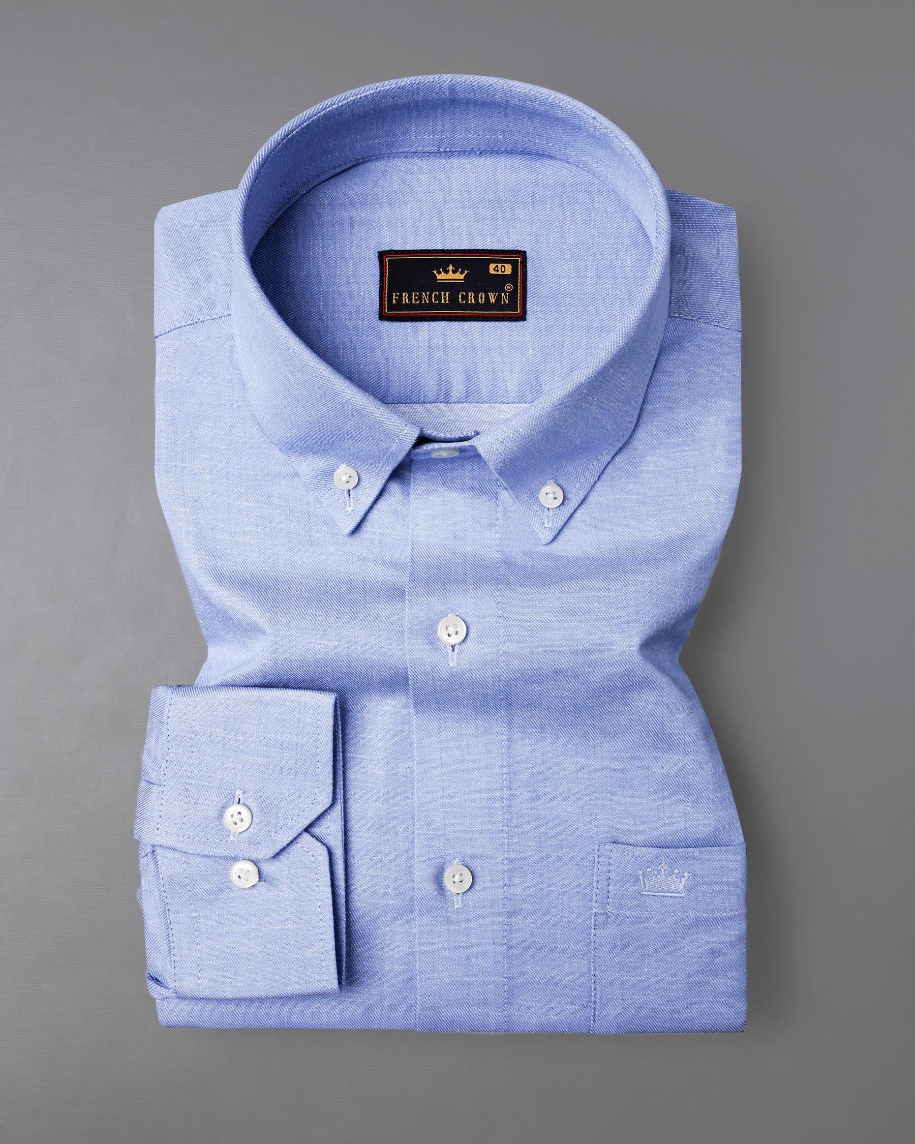 Light Periwinkle Blue Royal Oxford Shirt 7973-BD-38,7973-BD-H-38,7973-BD-39,7973-BD-H-39,7973-BD-40,7973-BD-H-40,7973-BD-42,7973-BD-H-42,7973-BD-44,7973-BD-H-44,7973-BD-46,7973-BD-H-46,7973-BD-48,7973-BD-H-48,7973-BD-50,7973-BD-H-50,7973-BD-52,7973-BD-H-52