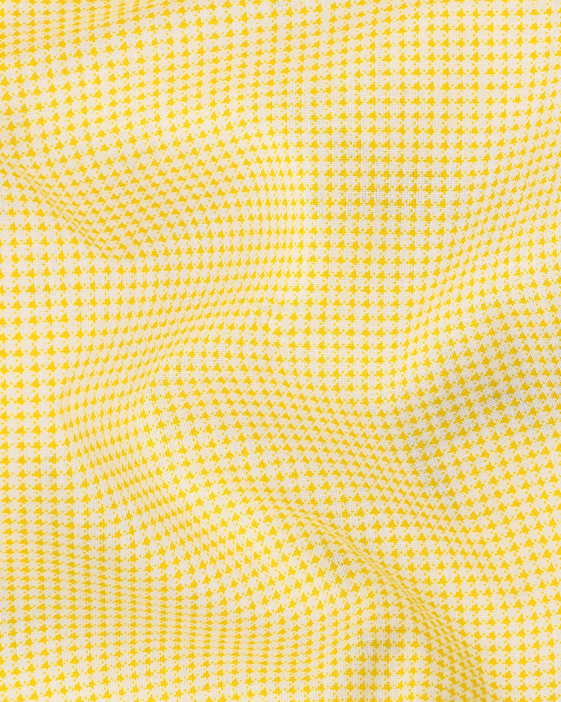 Dandelion Yellow and Bright White Mini Checkered Premium Cotton Shirt 7980-M-38,7980-M-H-38,7980-M-39,7980-M-H-39,7980-M-40,7980-M-H-40,7980-M-42,7980-M-H-42,7980-M-44,7980-M-H-44,7980-M-46,7980-M-H-46,7980-M-48,7980-M-H-48,7980-M-50,7980-M-H-50,7980-M-52,7980-M-H-52